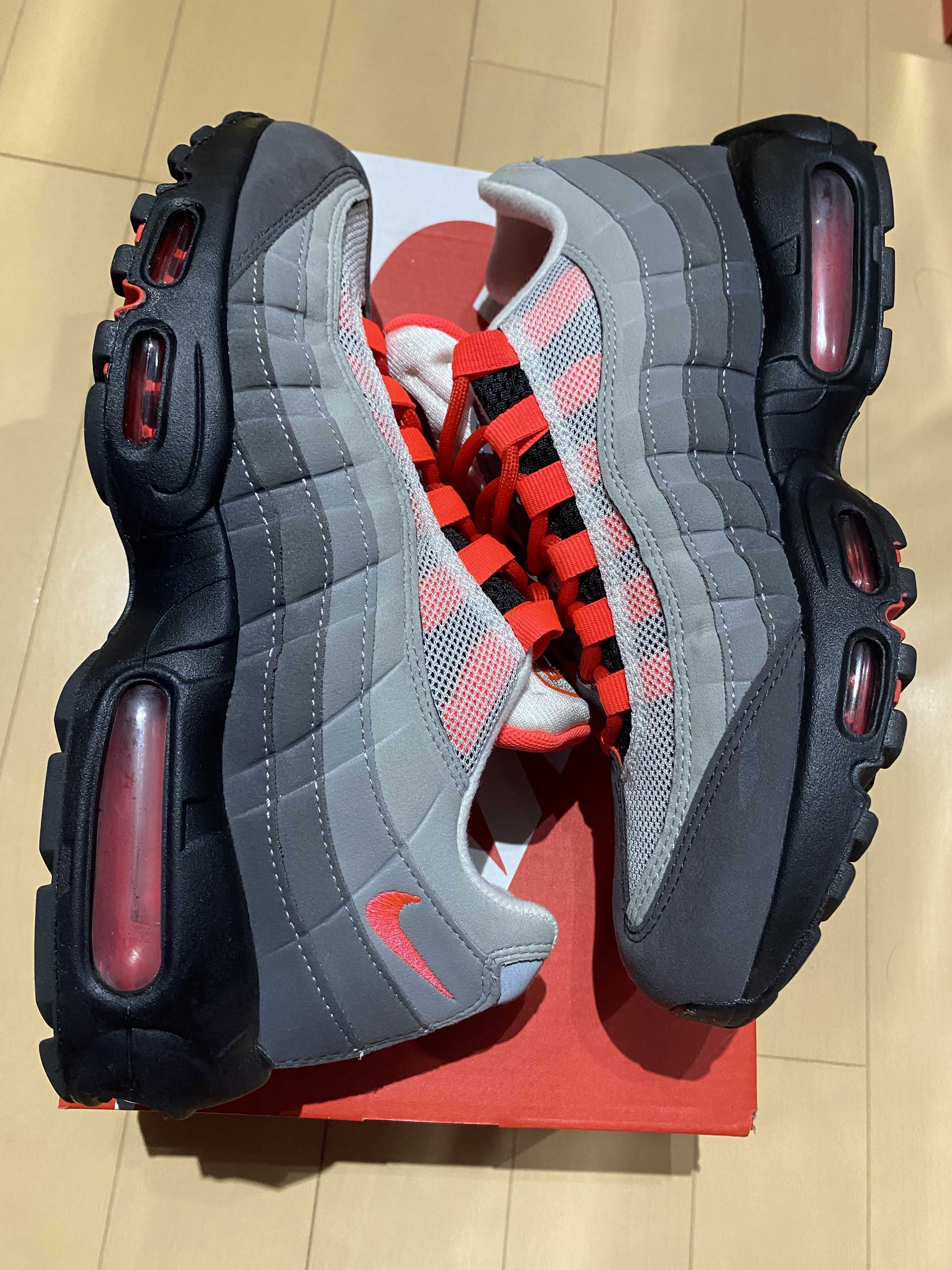 Nike Air Max 95 "White/Solar Red"