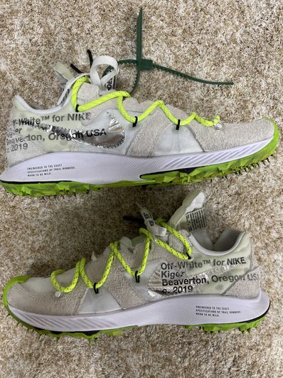 Off-White × Nike Women's Air Zoom Terra Kiger "White"