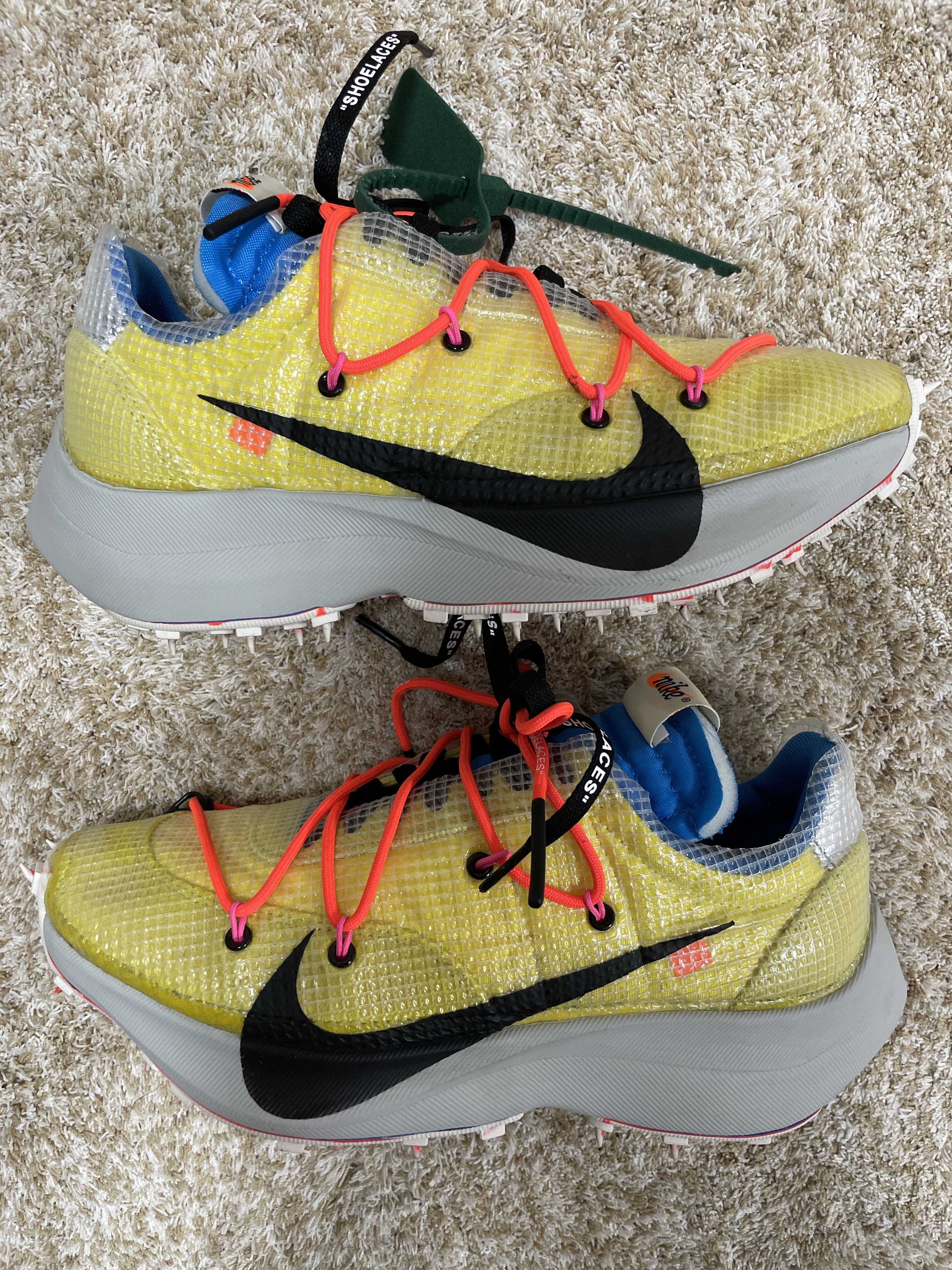 Off-White × Nike Women's Vapor Street "Tour Yellow"