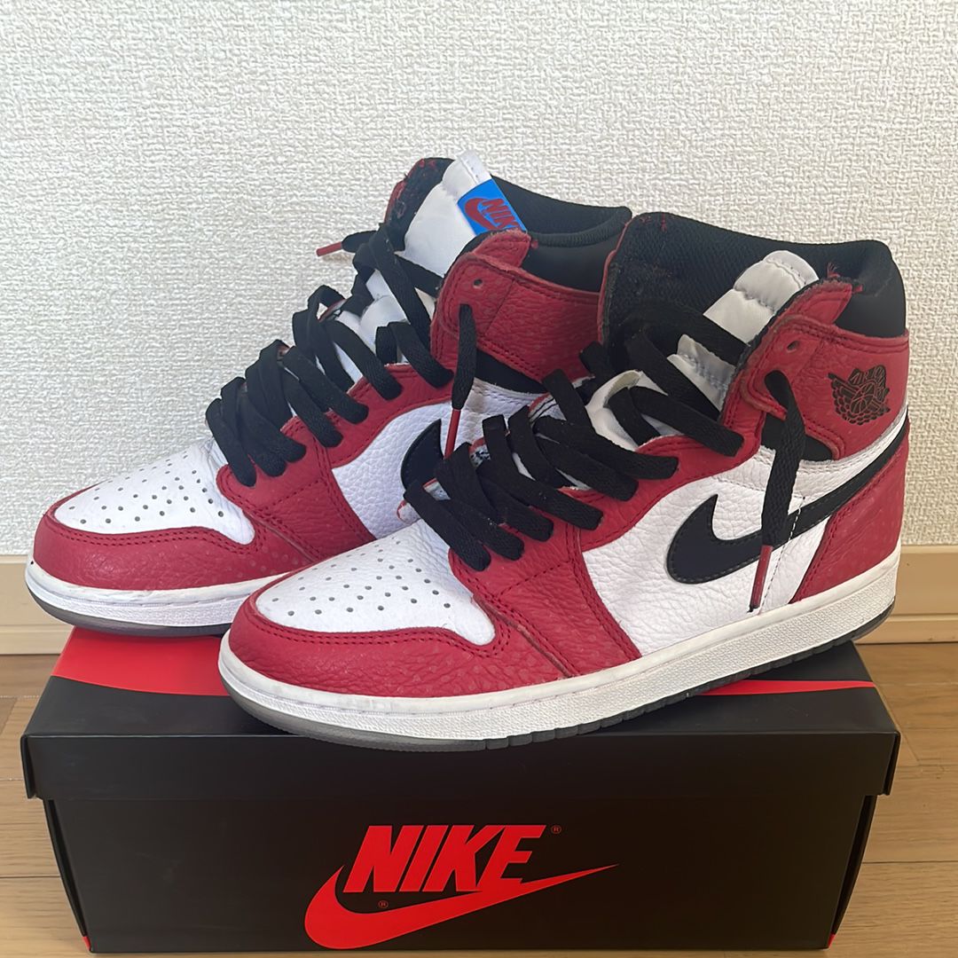 Spiderman × Nike Air Jordan 1 Origin Story "Gym Red/White/Photo Blue/Black"