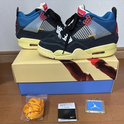 UNION × NIKE AIR JORDAN 4 "OFF NOIR"