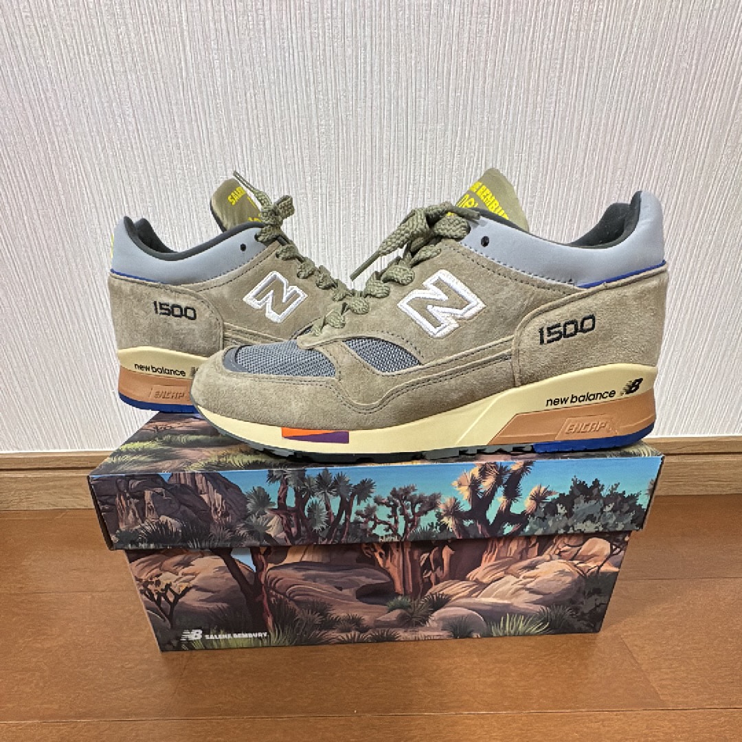 Salehe Bembury × New Balance 1500 Made in UK "Olive/Grey"
