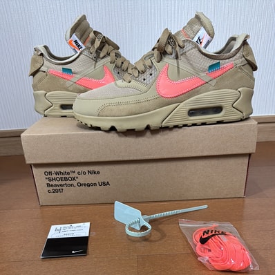 Off-White × Nike Air Max 90 "Desert Ore"