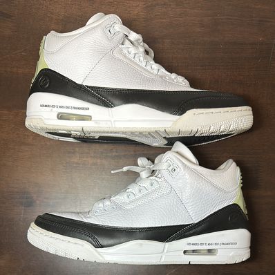 Fragment × Nike Air Jordan 3 "White/Black"