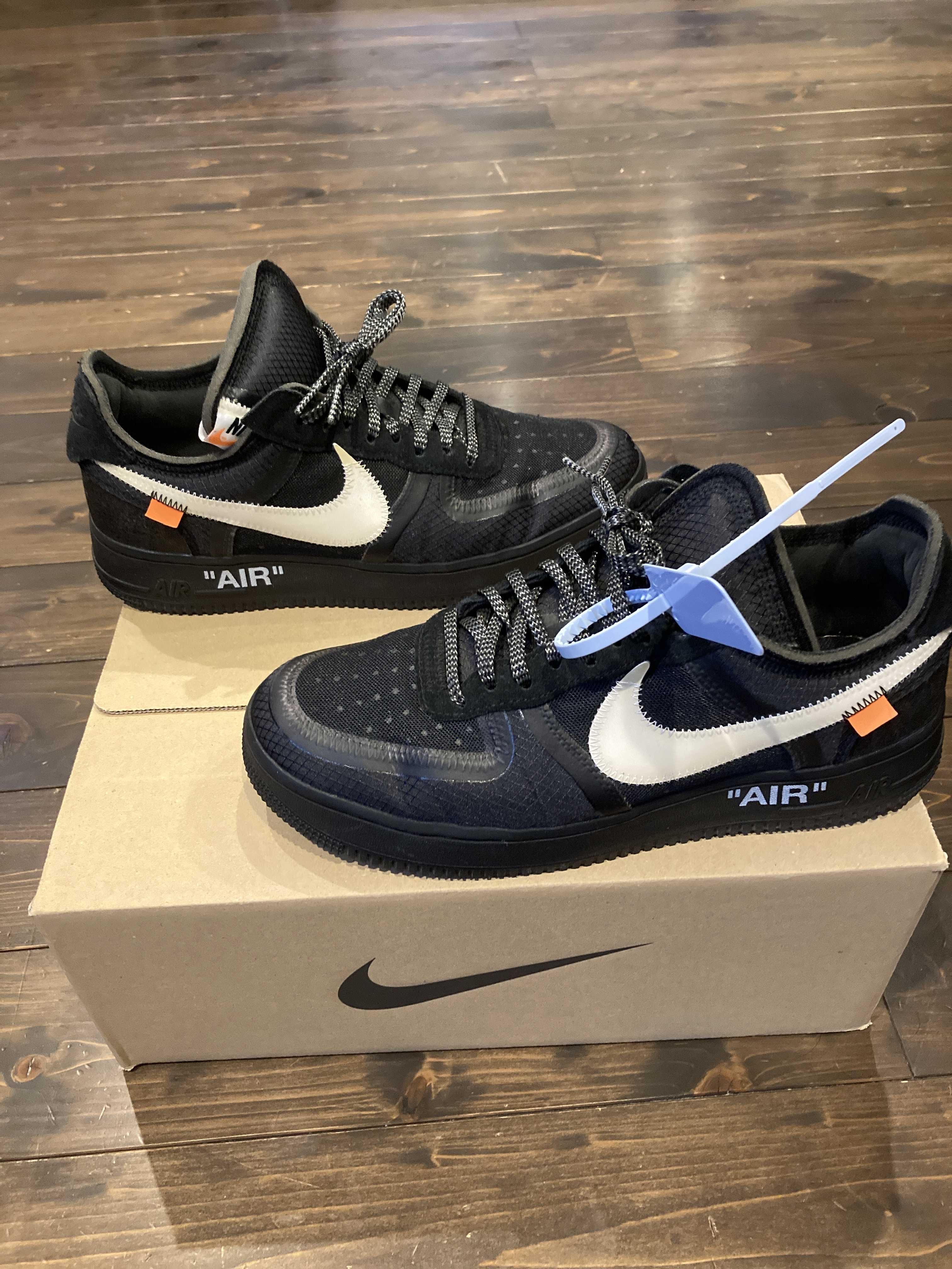 Off-White × Nike Air Force 1 Low "Black"