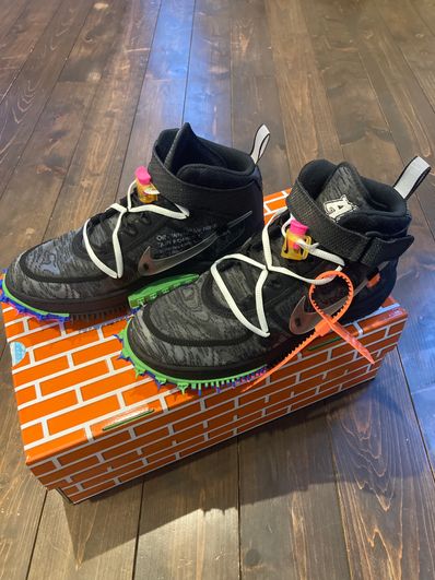 Off-White × Nike Air Force 1 Mid "Black"