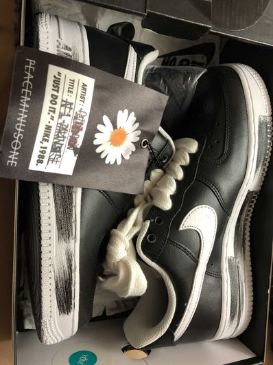 PEACEMINUSONE × Nike Air Force 1 Low Para Noise "Black" / G-DRAGON