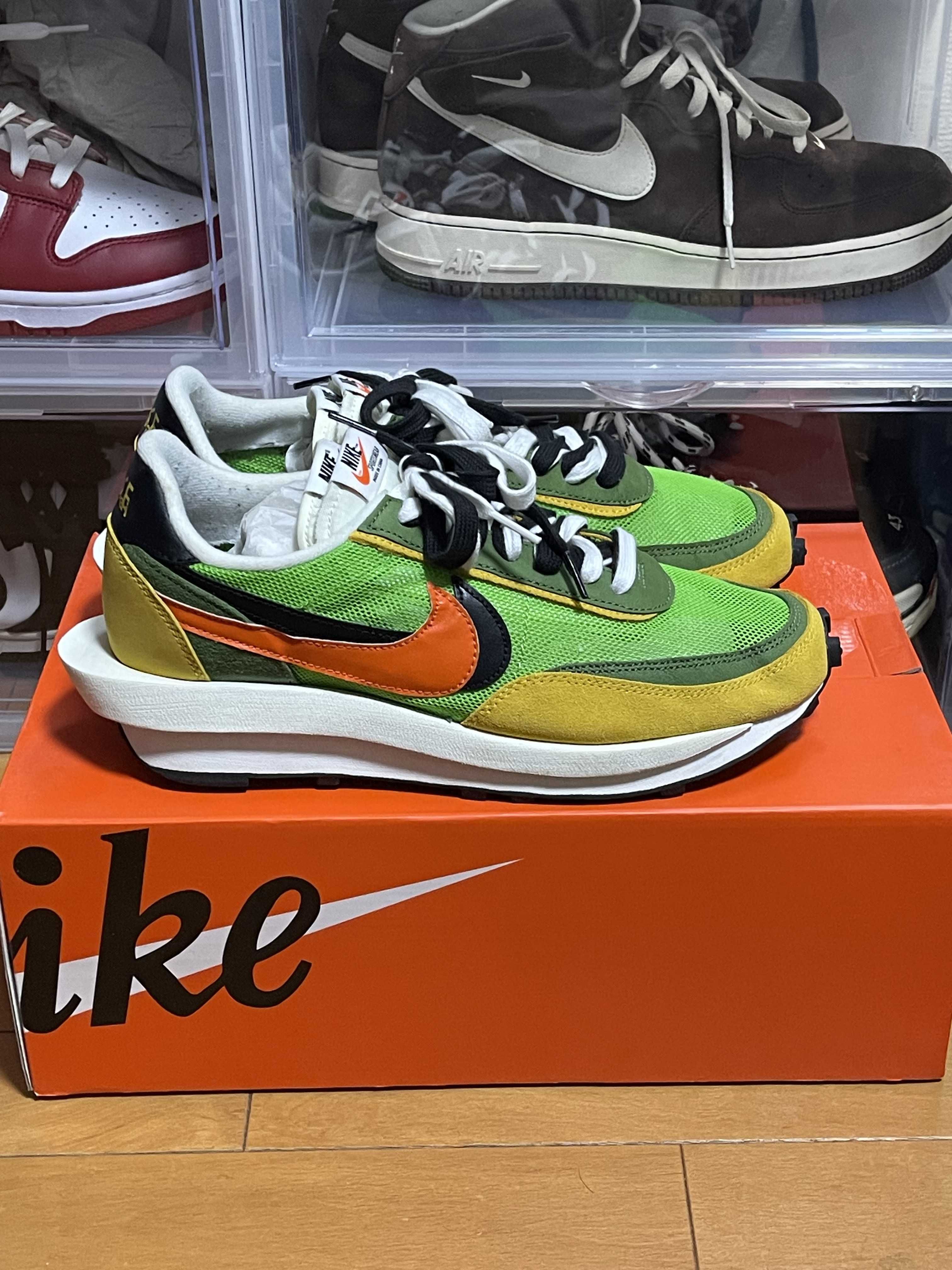 sacai × Nike LDV Waffle "Green"