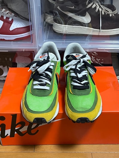 sacai × Nike LDV Waffle "Green"