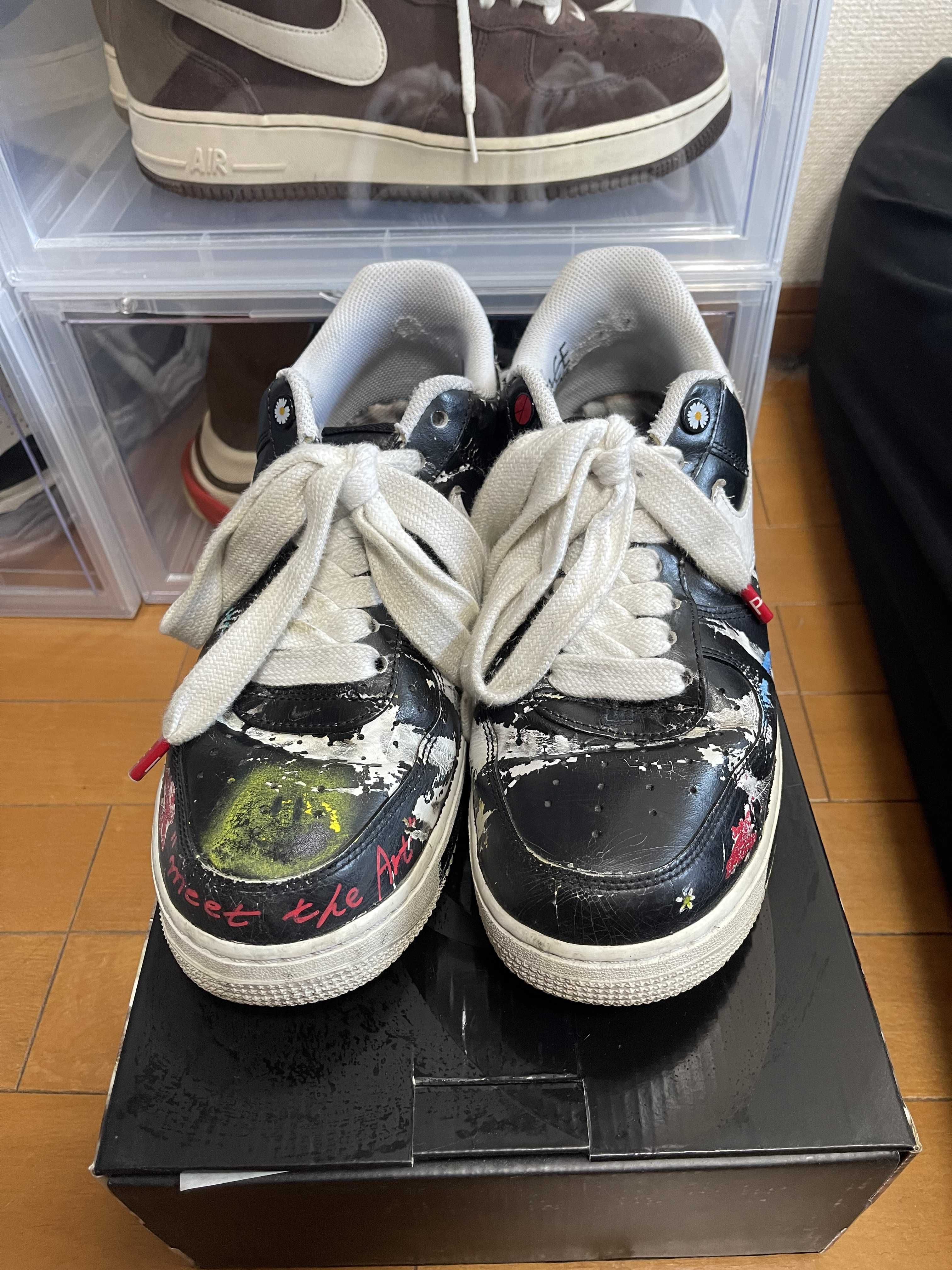 PEACEMINUSONE × Nike Air Force 1 Low Para Noise "Black" / G-DRAGON