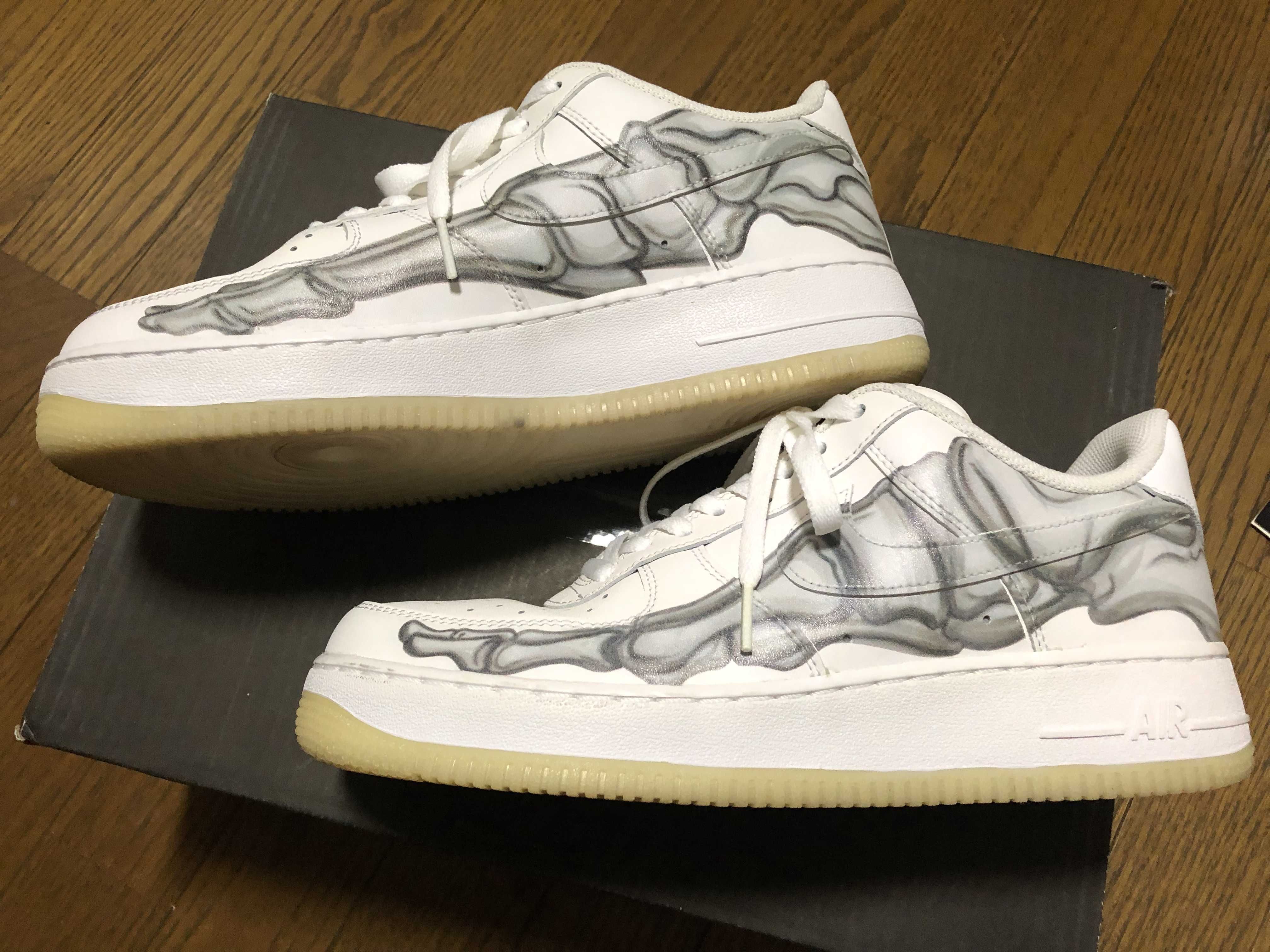 Nike Air Force 1 Low "White Skeleton"