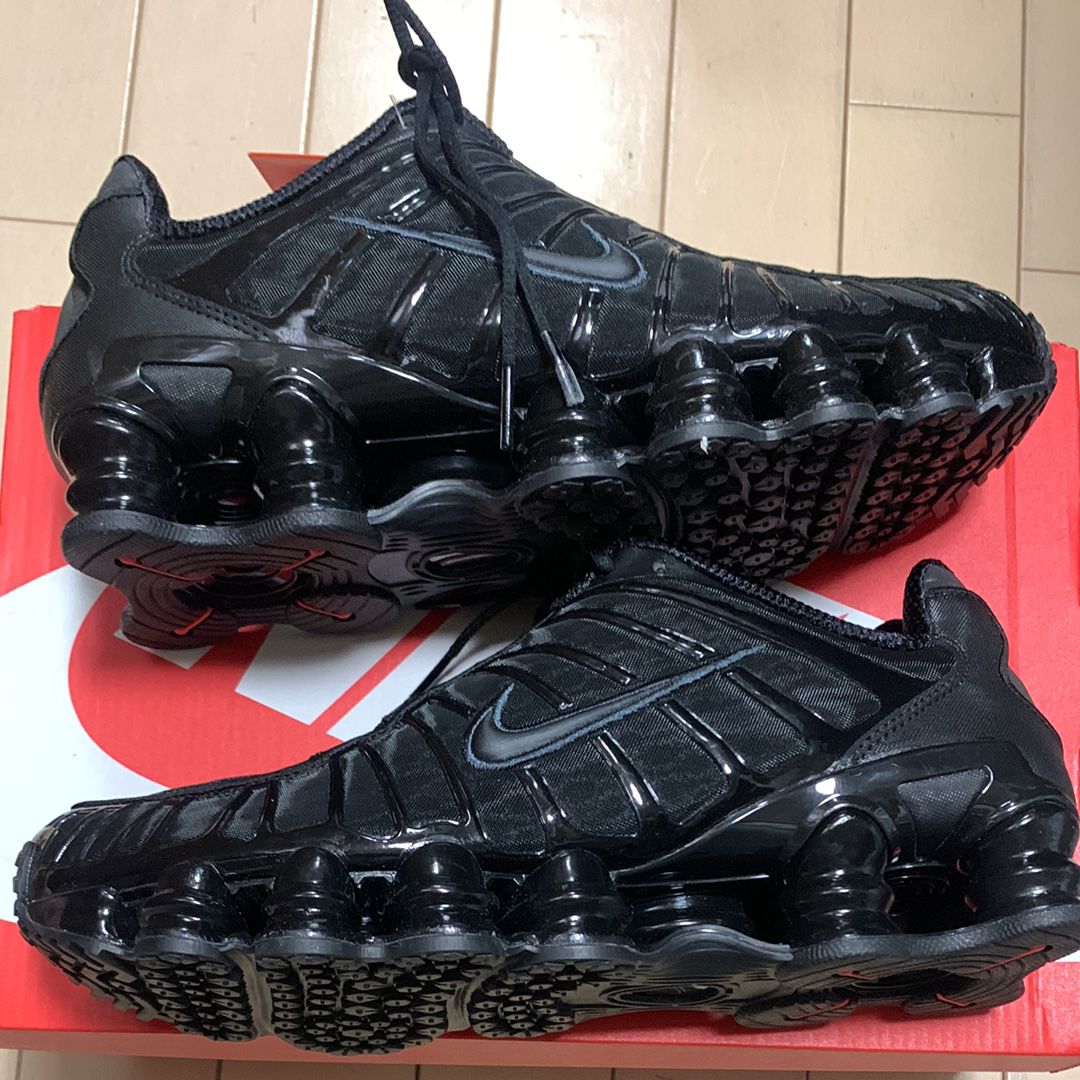 Nike Women's Shox TL "Black and Max Orange"