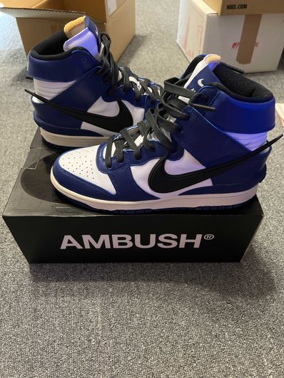 AMBUSH × NIKE DUNK HIGH "DEEP ROYAL"