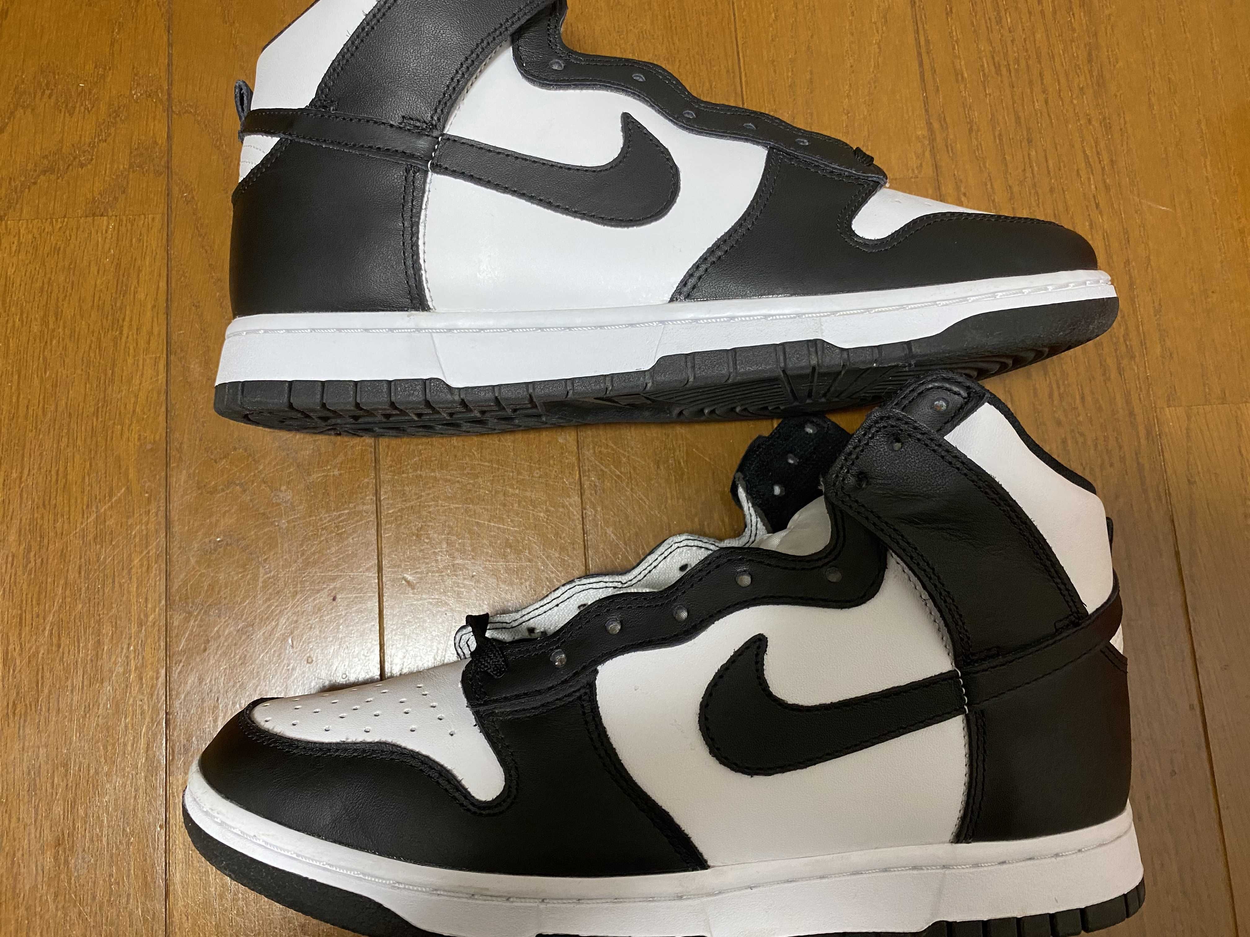 Nike Women's Dunk High "Black and White"