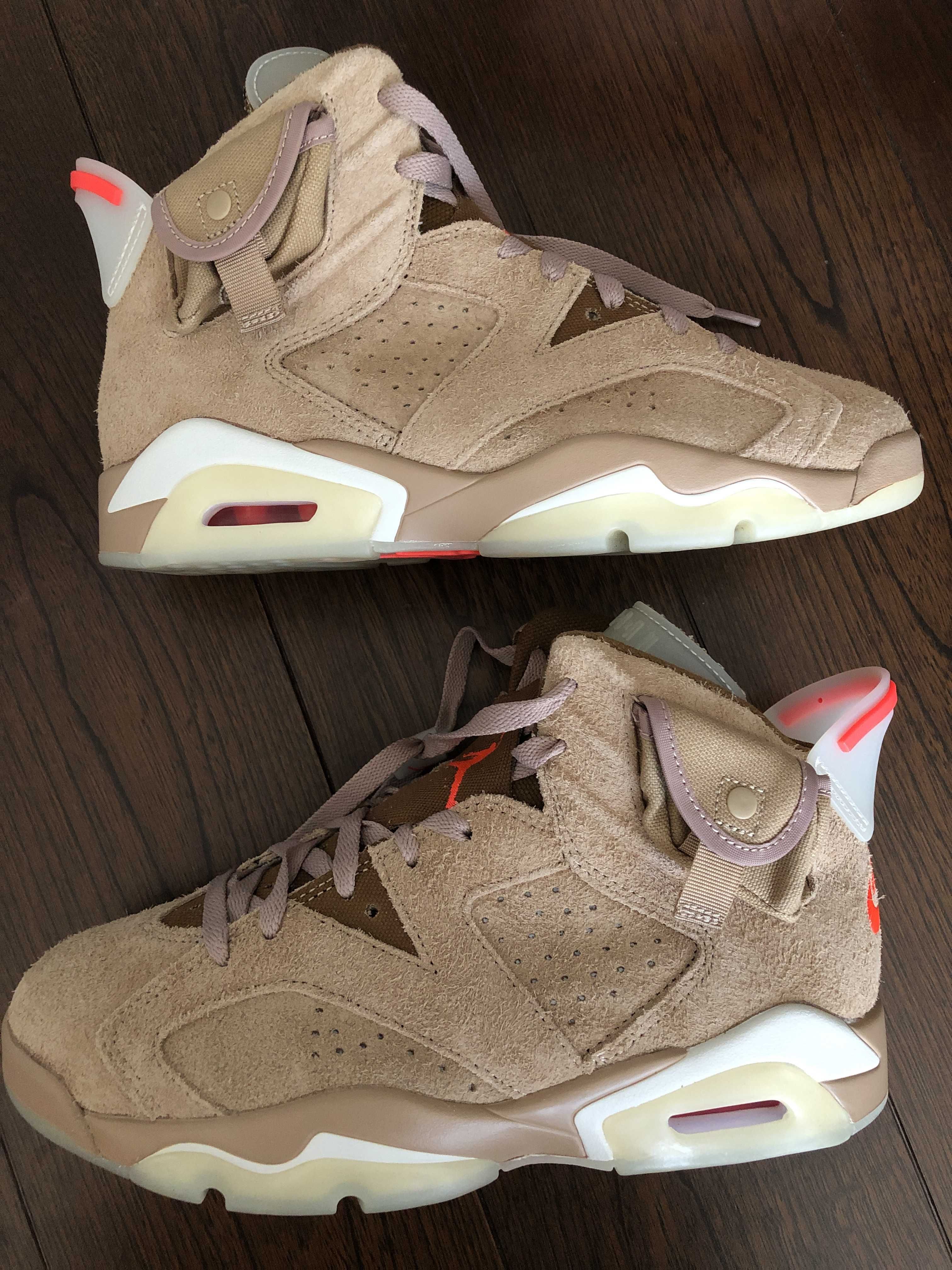 Travis Scott × Nike Air Jordan 6 "British Khaki"