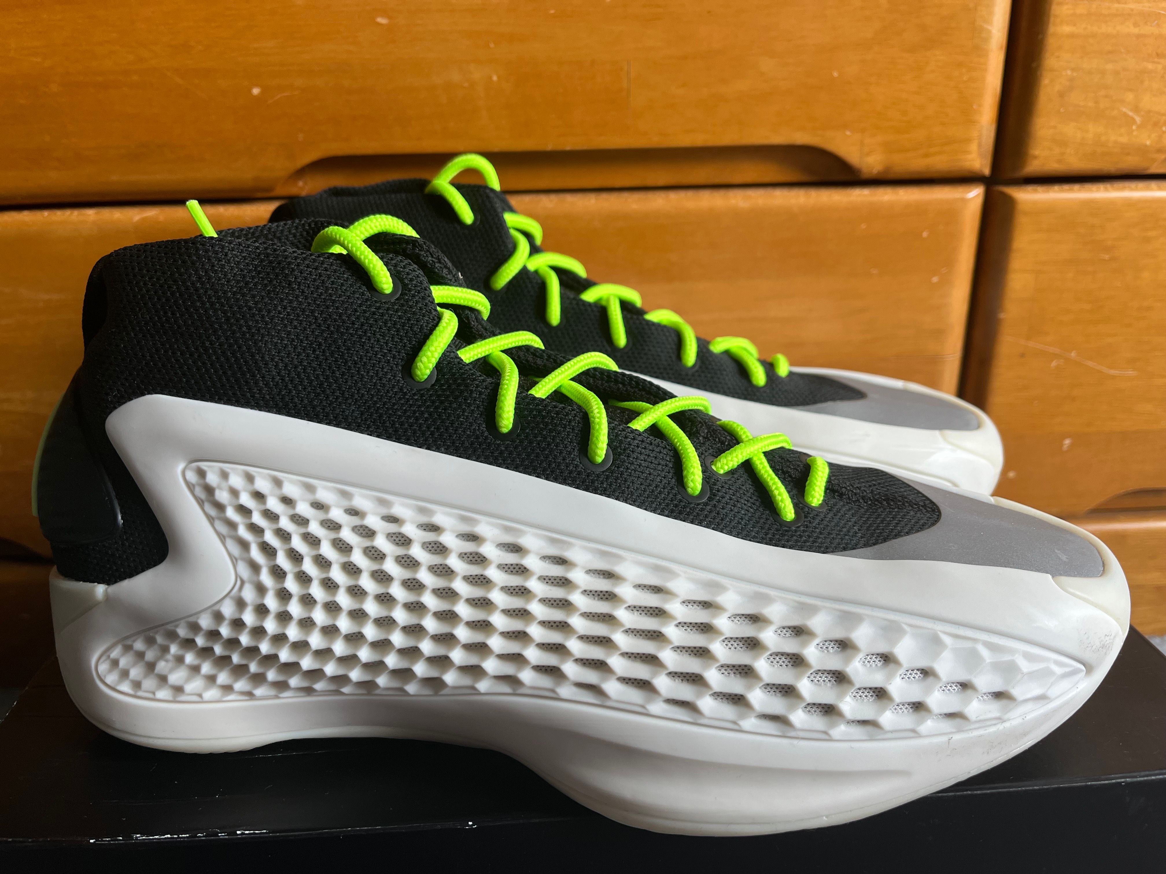 adidas AE1 Low "Cloud White/Core Black/Green Spark"