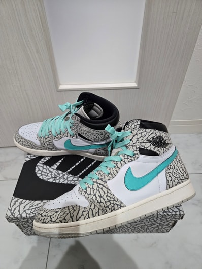 Nike Air Jordan 1 High OG "White Cement/Safari"