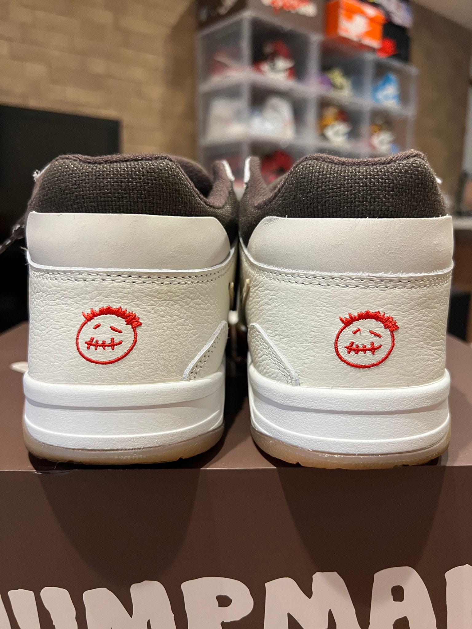 Travis Scott × Nike Jordan Jumpman Jack TR "Sail and Dark Mocha"