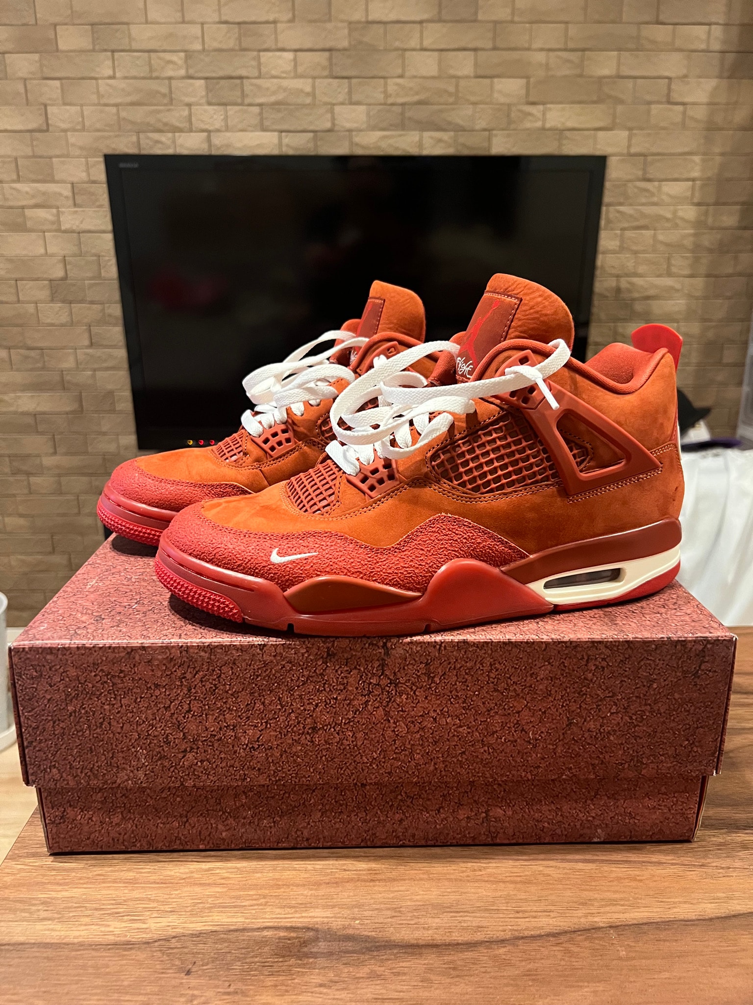 Nigel Sylvester × Nike Air Jordan 4 Retro OG "Brick By Brick"