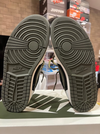 Travis Scott × Nike Women's Air Jordan 1 Low OG "Medium Olive"