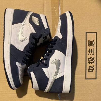 Nike Air Jordan 1 High OG CO.JP "White/Midnight Navy" (2020)(ブリーフケースなし)