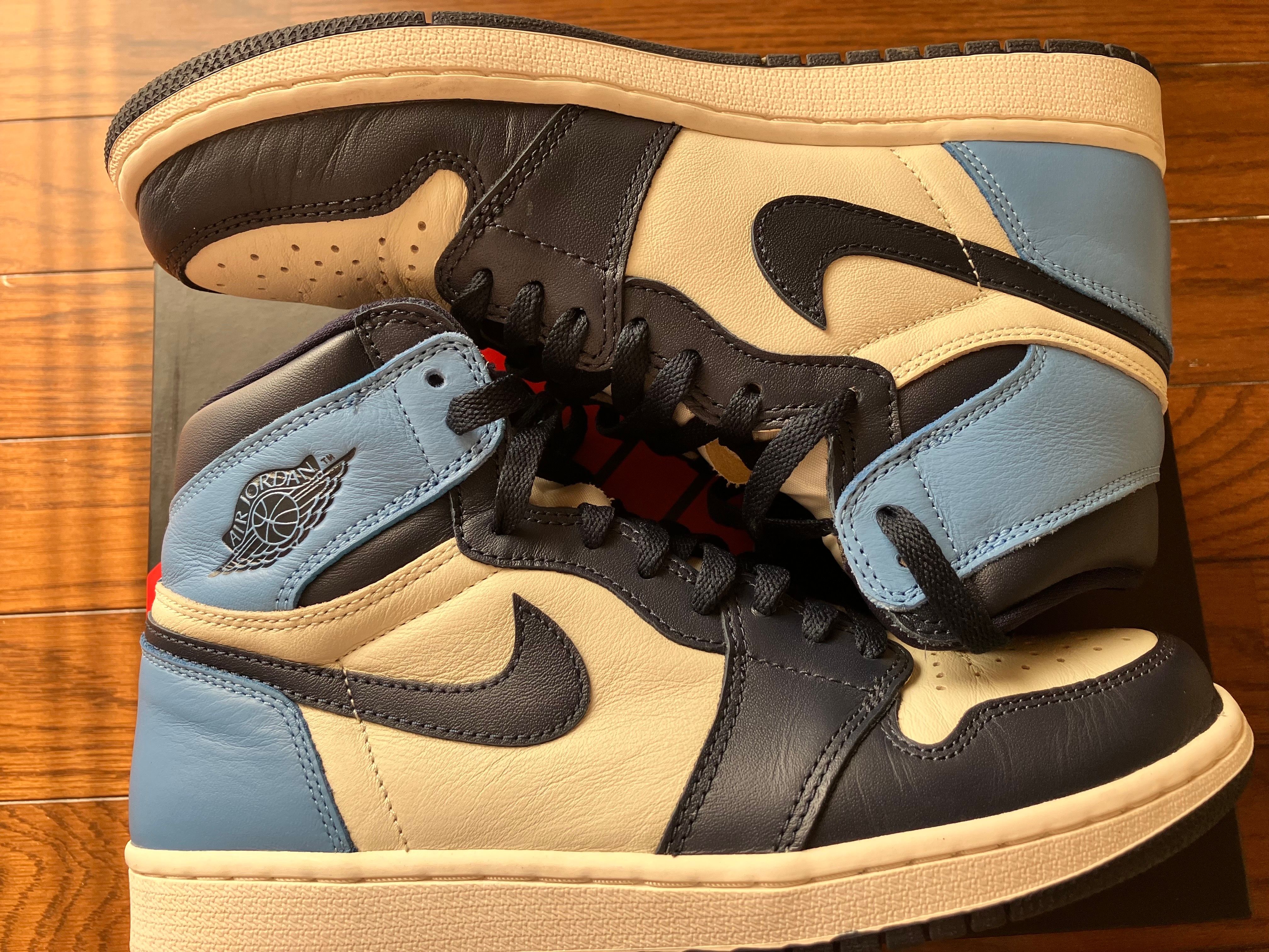 Nike Air Jordan 1 Retro High OG "Obsidian/University Blue"