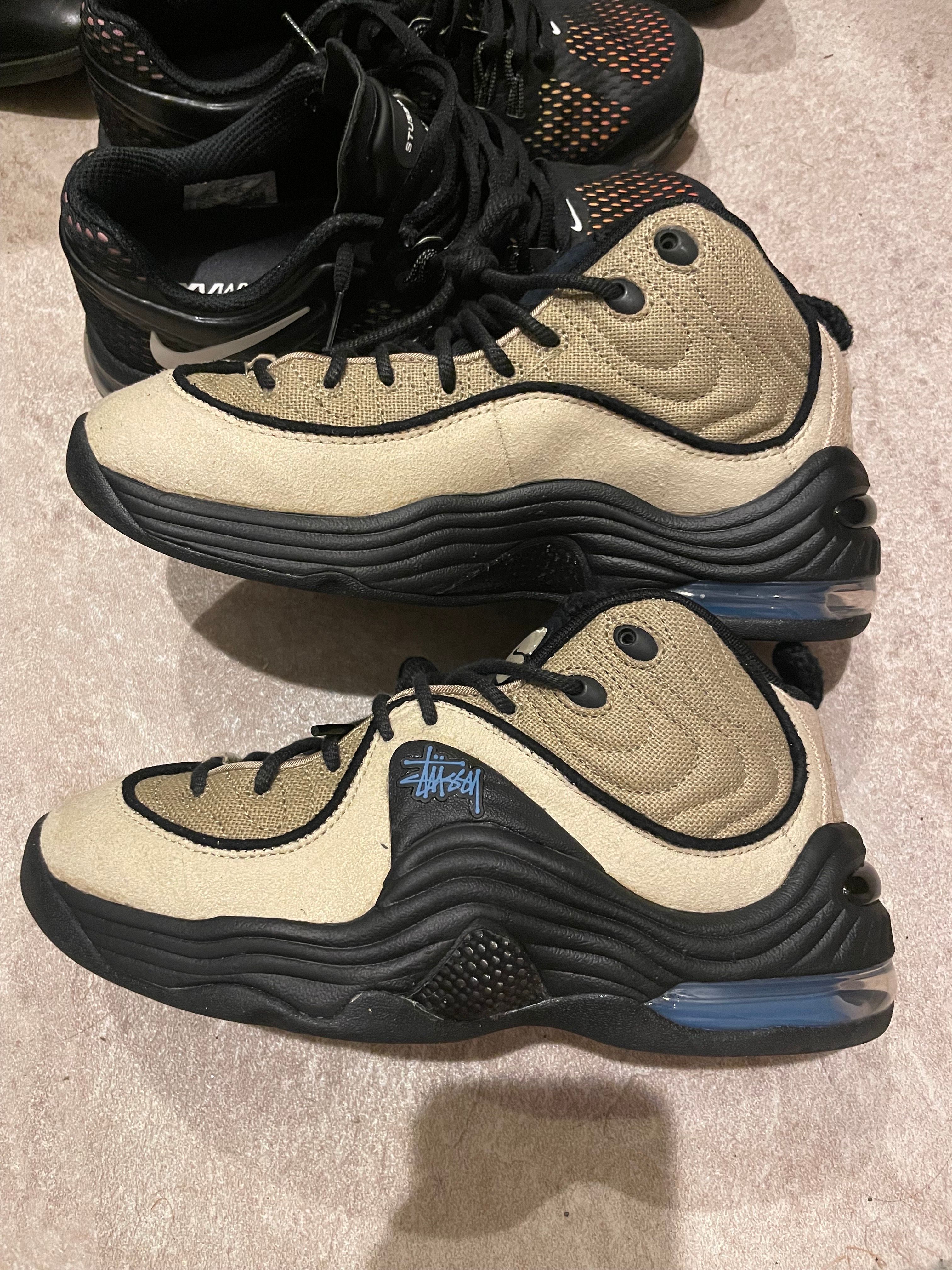 Stussy × Nike Air Penny 2 "Rattan and Limestone"