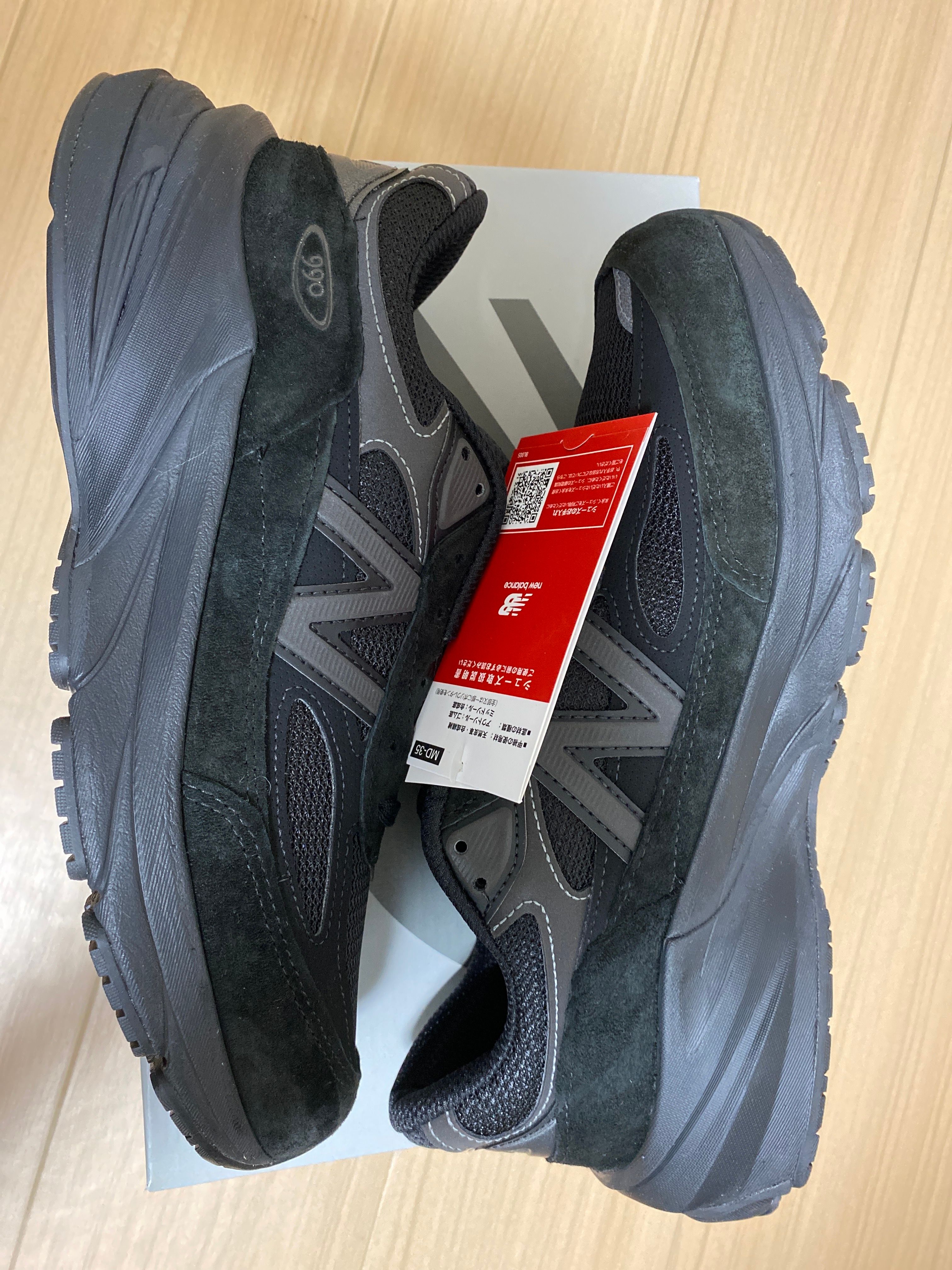 New Balance 990V6 "Triple Black"