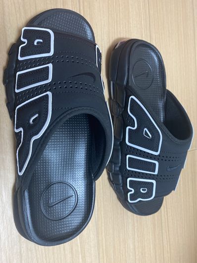 Nike Air More Uptempo Slide "Black" (DV2132-001/DV2137-001)