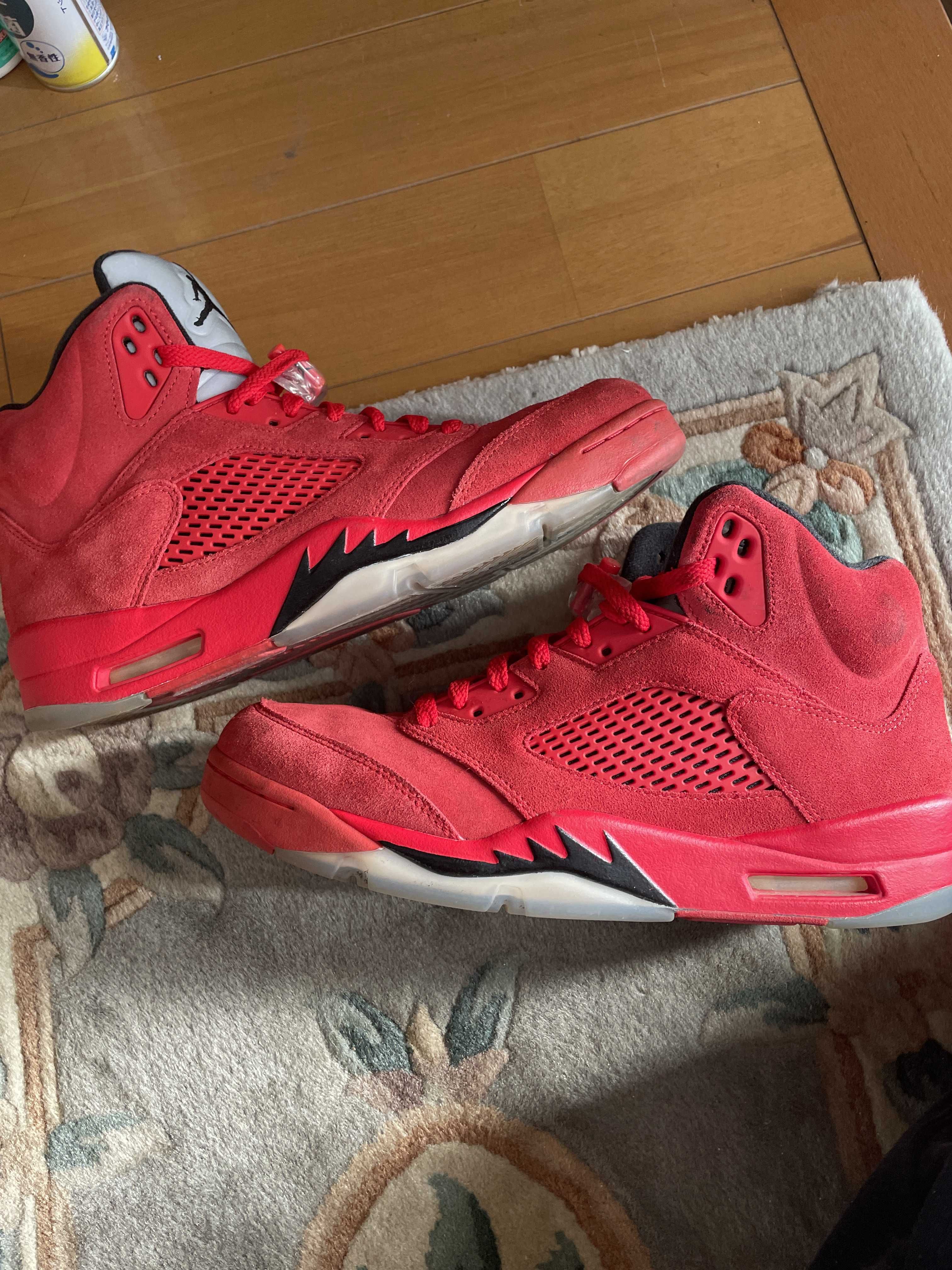 Nike Air Jordan 5 Ratro "Red Suede"