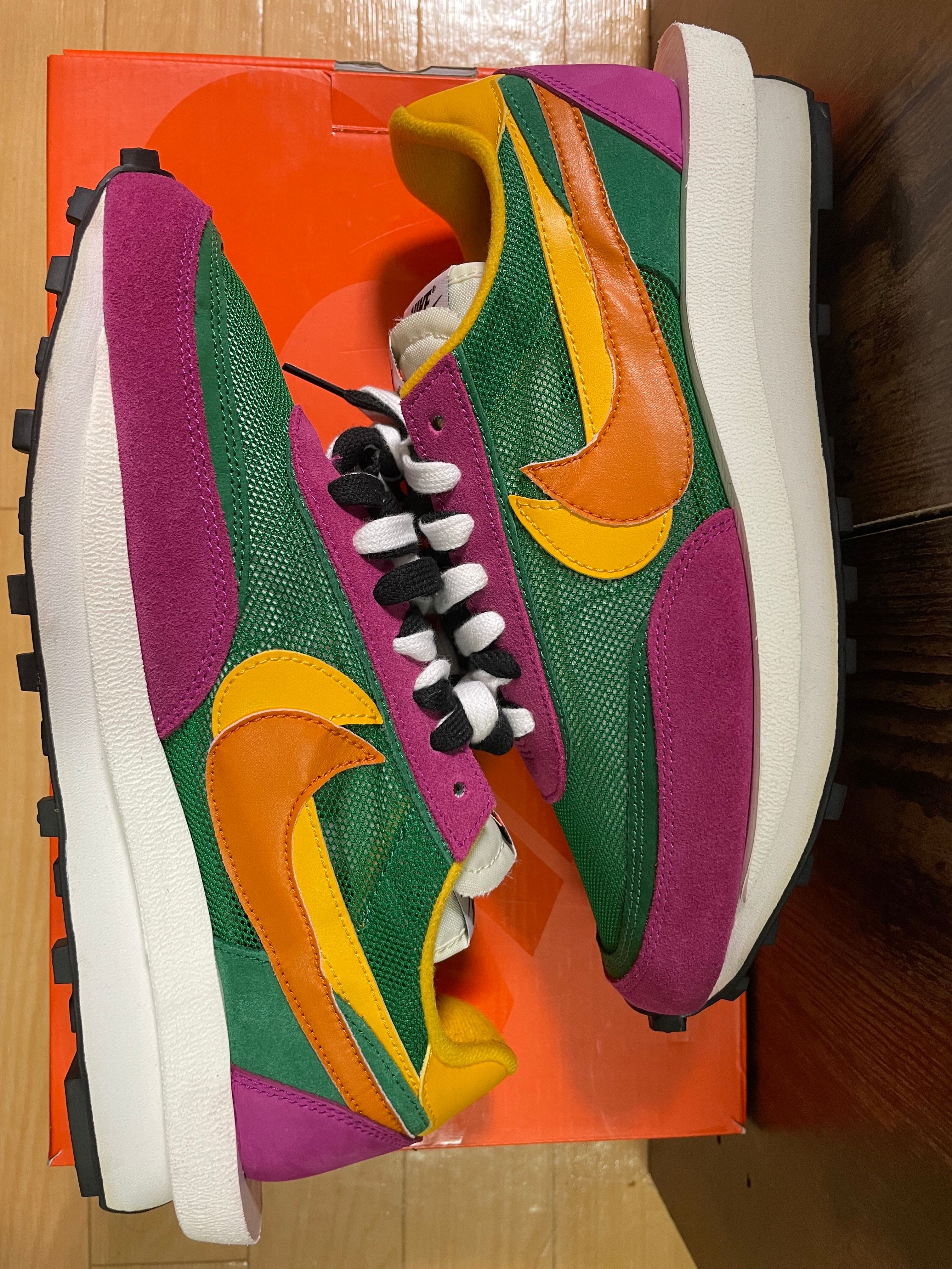 sacai × NIKE LDV WAFFLE "PINE GREEN"