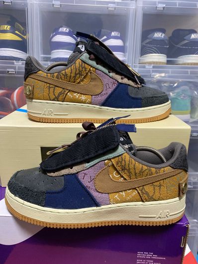 Travis Scott × Nike Air Force 1 Low Cactus Jack "Multi Color"