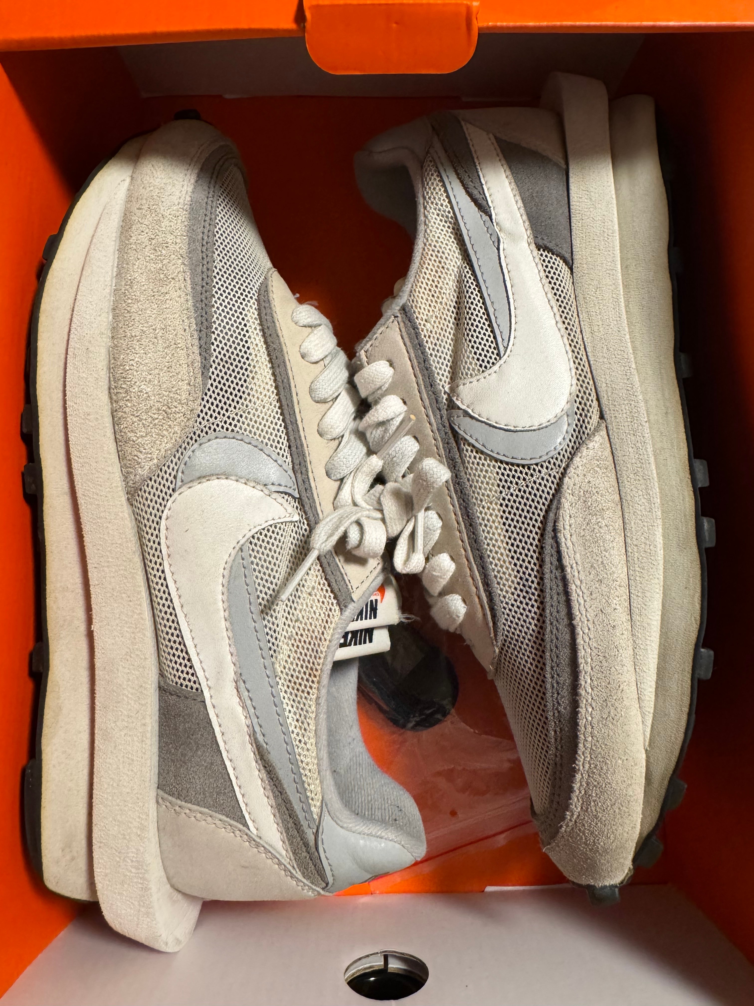 sacai × Nike LD Waffle "White"