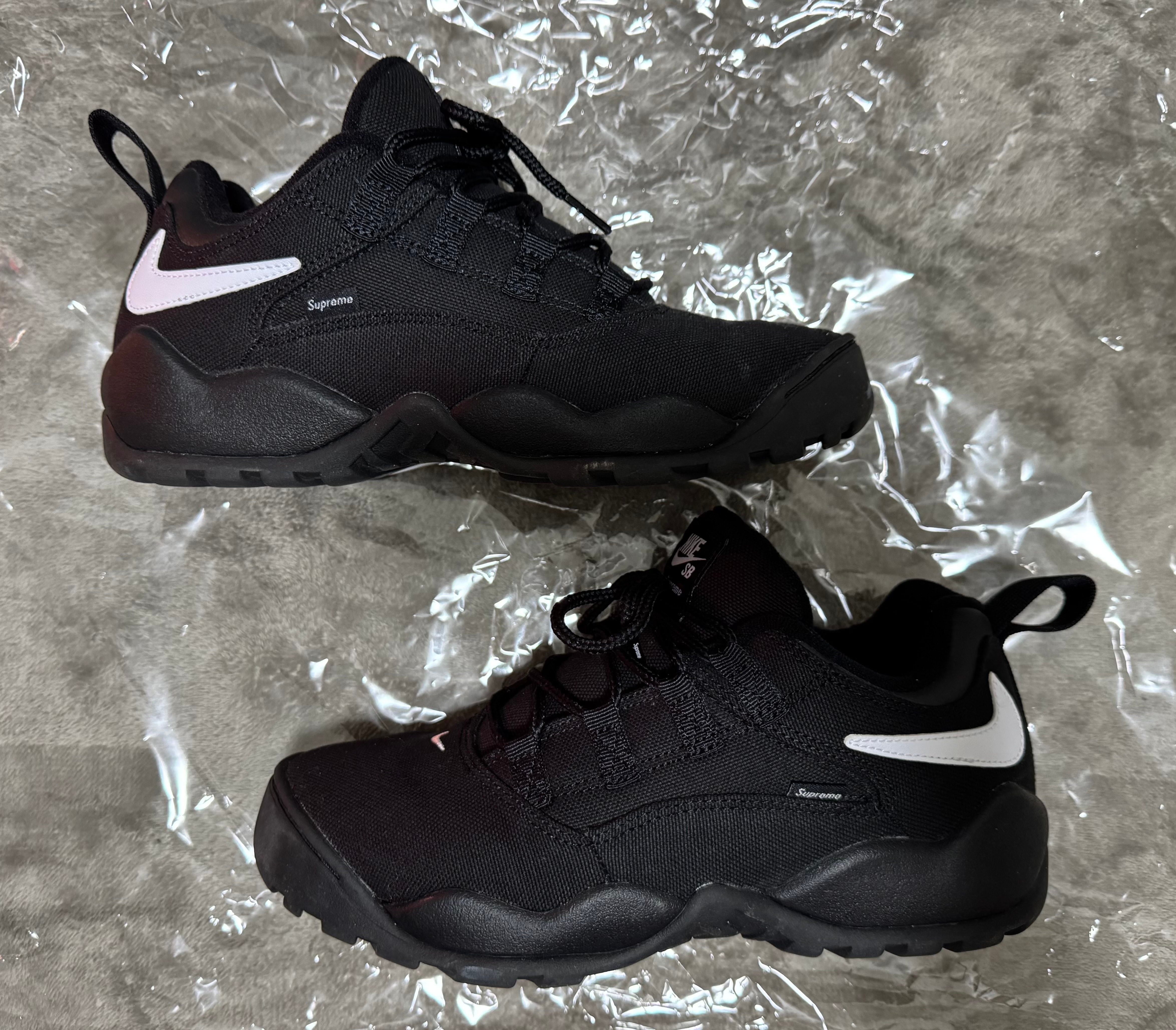 シュプリーム × ナイキ SB ダーウィン ロー "ブラック"