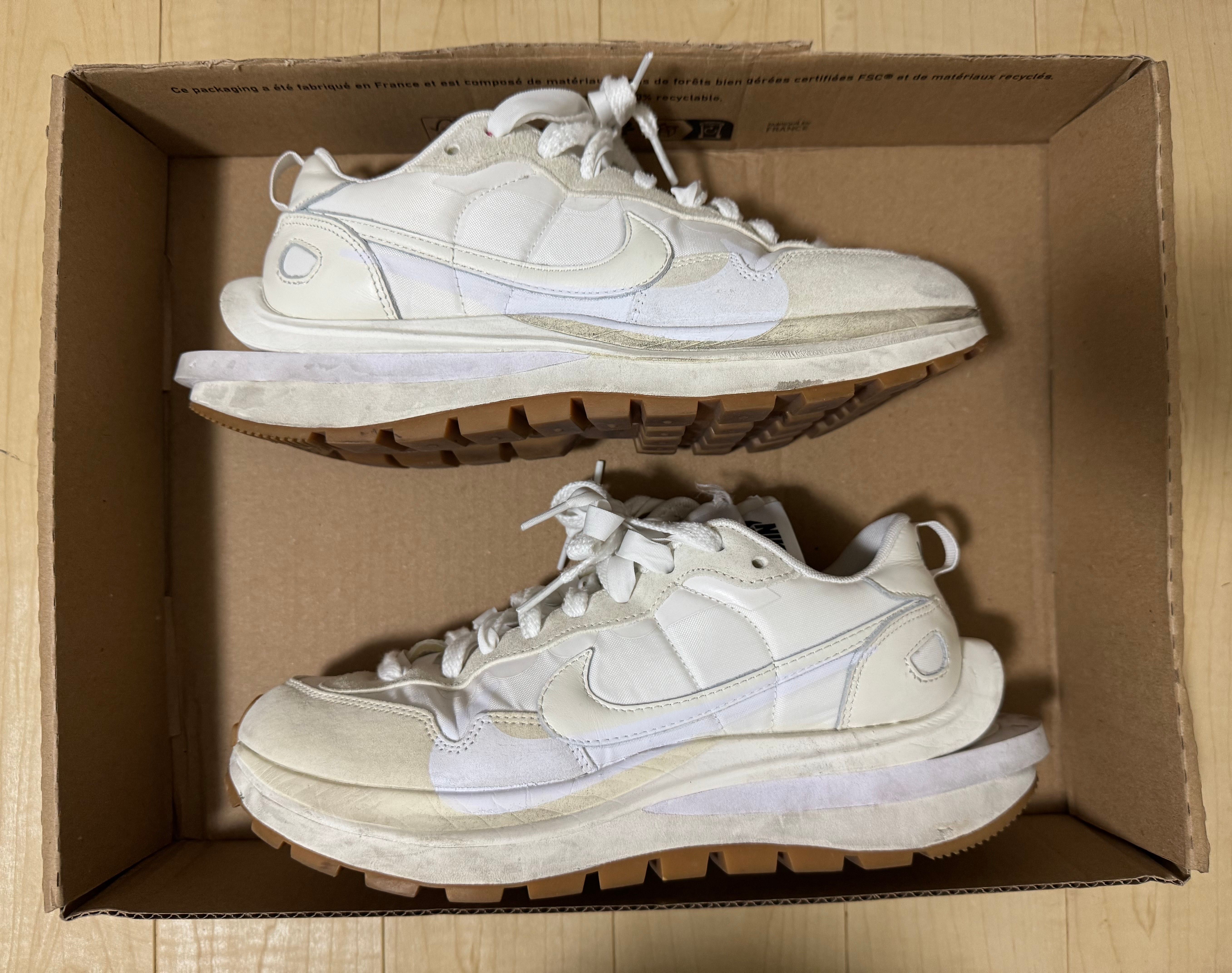 sacai × Nike Vapor Waffle "White Gum"