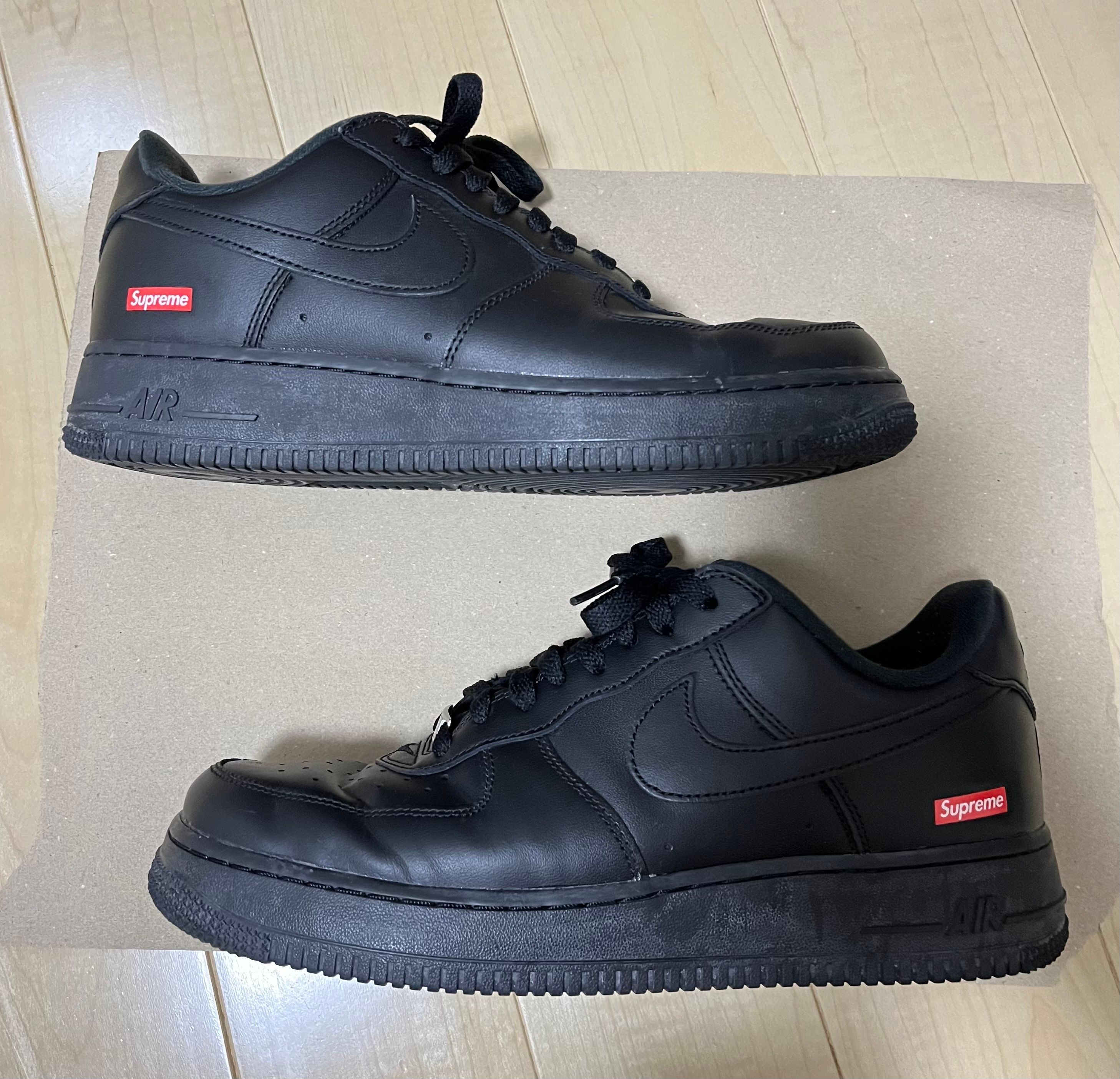 Supreme × Nike Air Force 1 Low "Black"