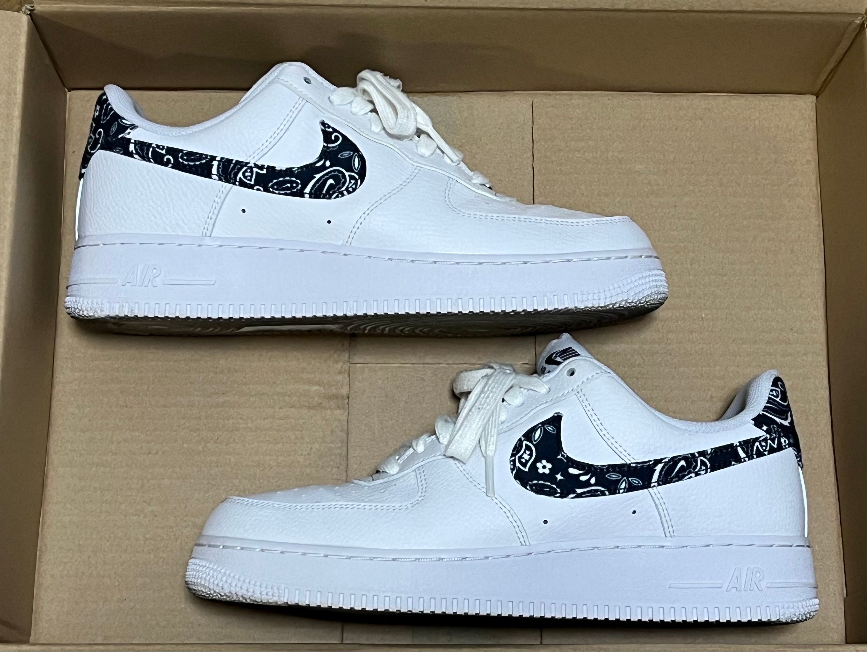 Nike Women's Air Force 1 Low '07 Essential "Black Paisley"