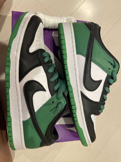 Nike SB Dunk Low Pro "Black and Classic Green"