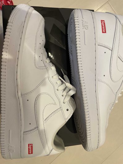 Supreme × Nike Air Force 1 Low "White"