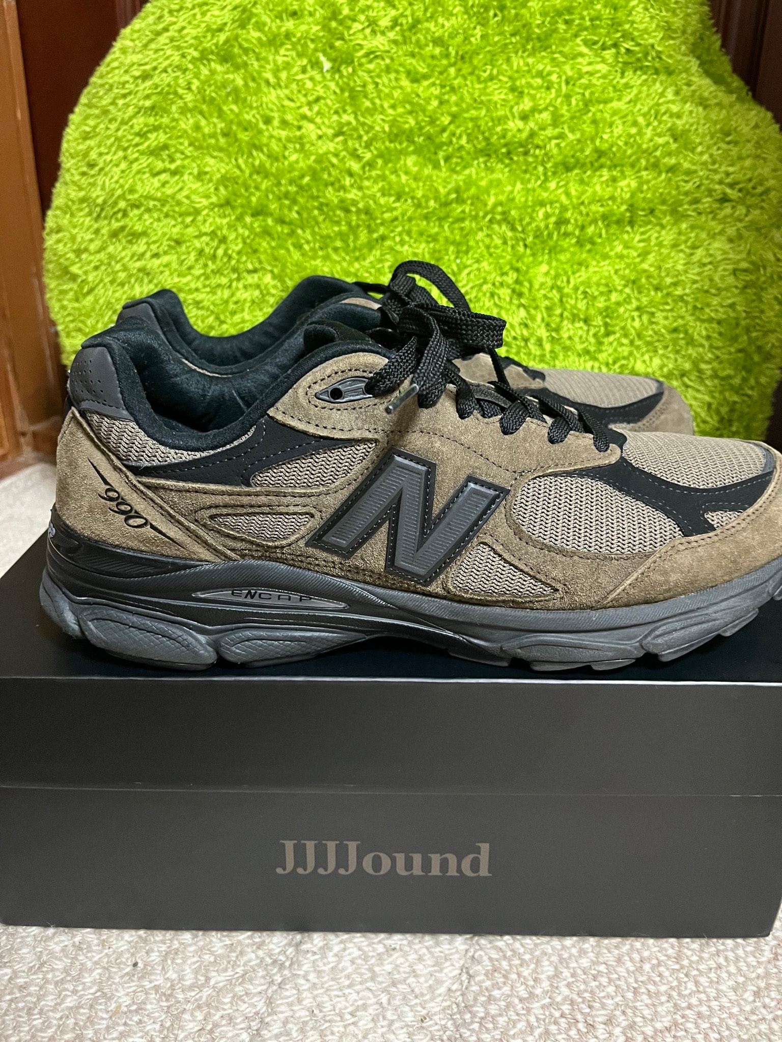 JJJJound × New Balance 990V3 "Slate Black"