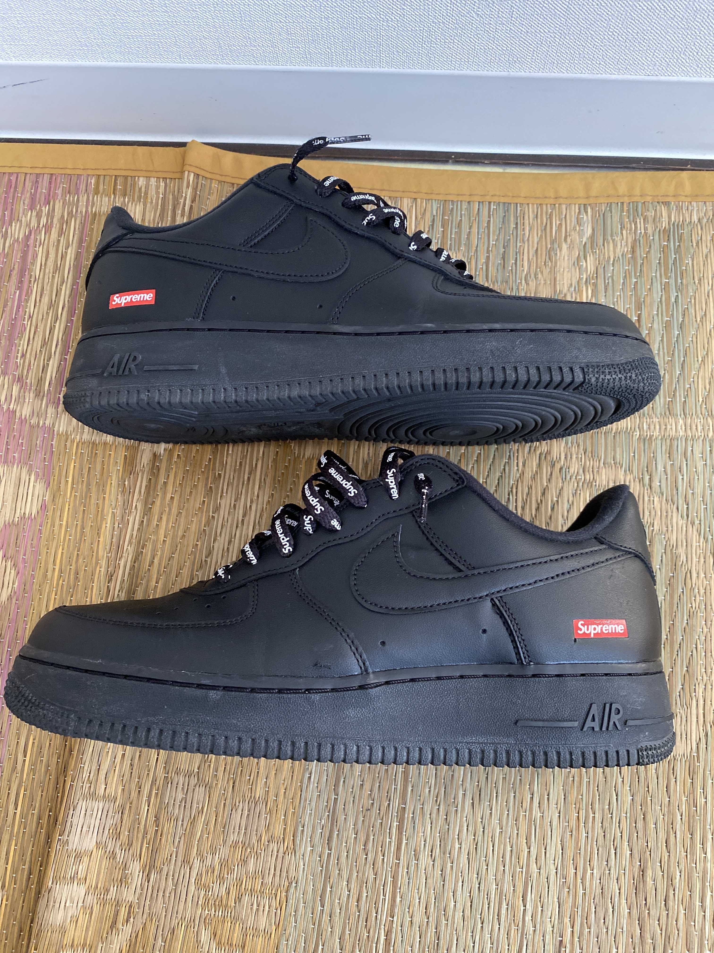Supreme × Nike Air Force 1 Low "Black"