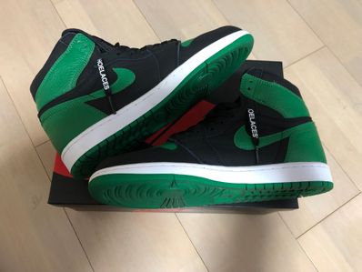 Nike Air Jordan 1 Retro High OG "Black/Pine Green" (2020)