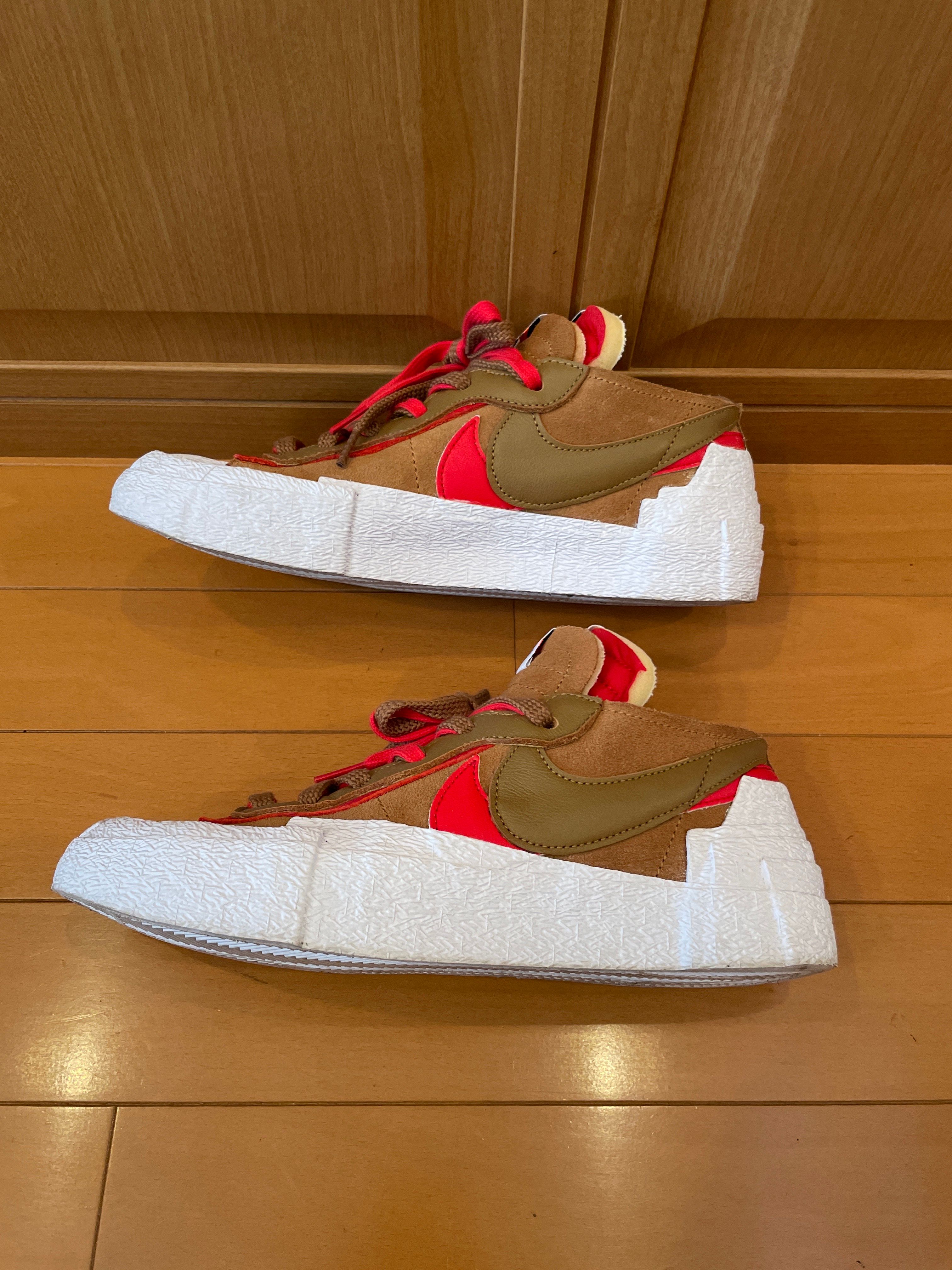 SACAI × NIKE BLAZER LOW "BRITISH TAN"