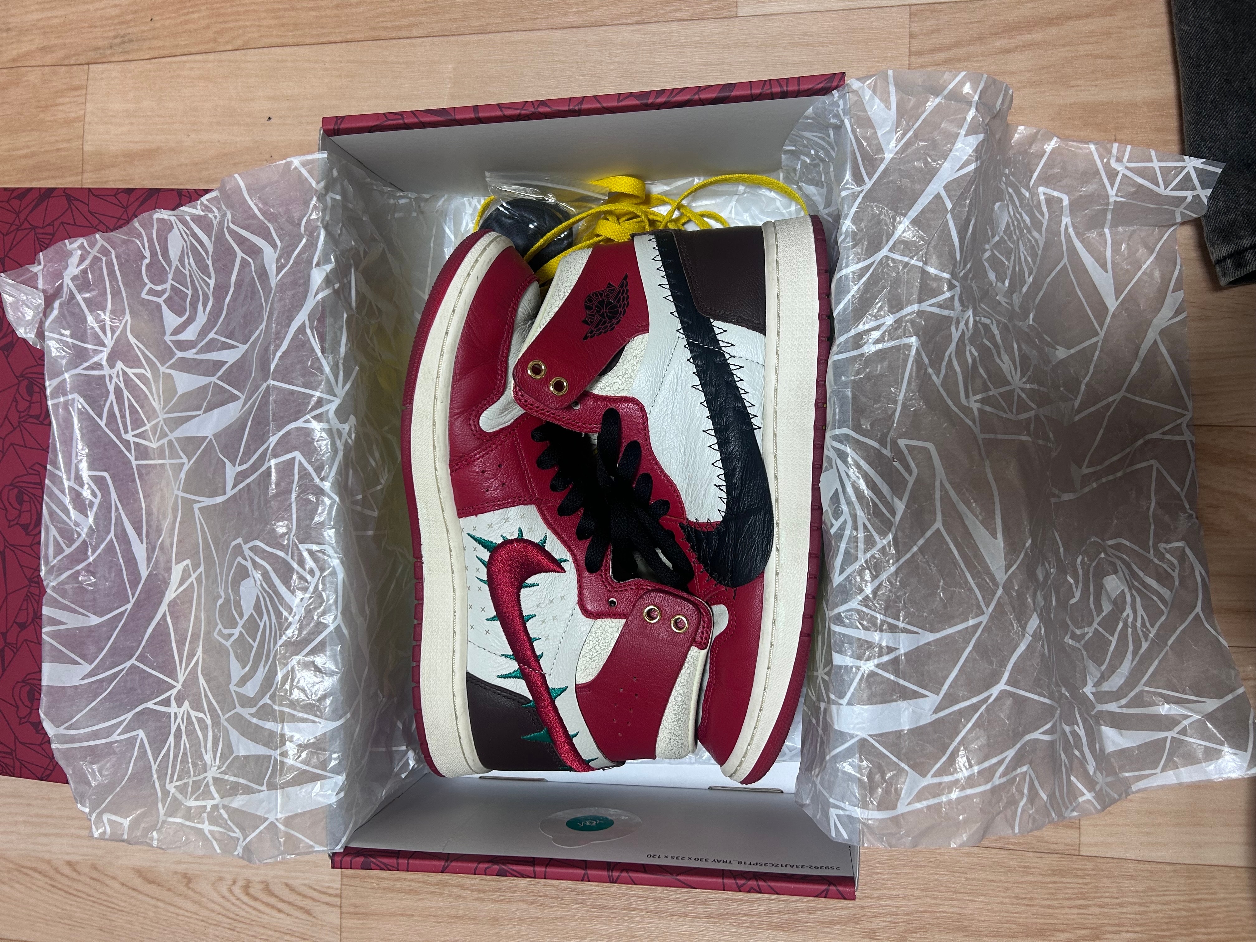 Teyana Taylor × Nike Women's Air Jordan 1 High Zoom CMFT 2 "Gym Red"