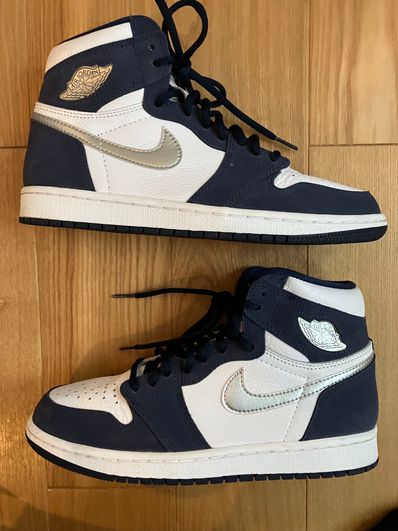 Nike Air Jordan 1 High OG CO.JP "White/Midnight Navy" (2020)(ブリーフケースなし)