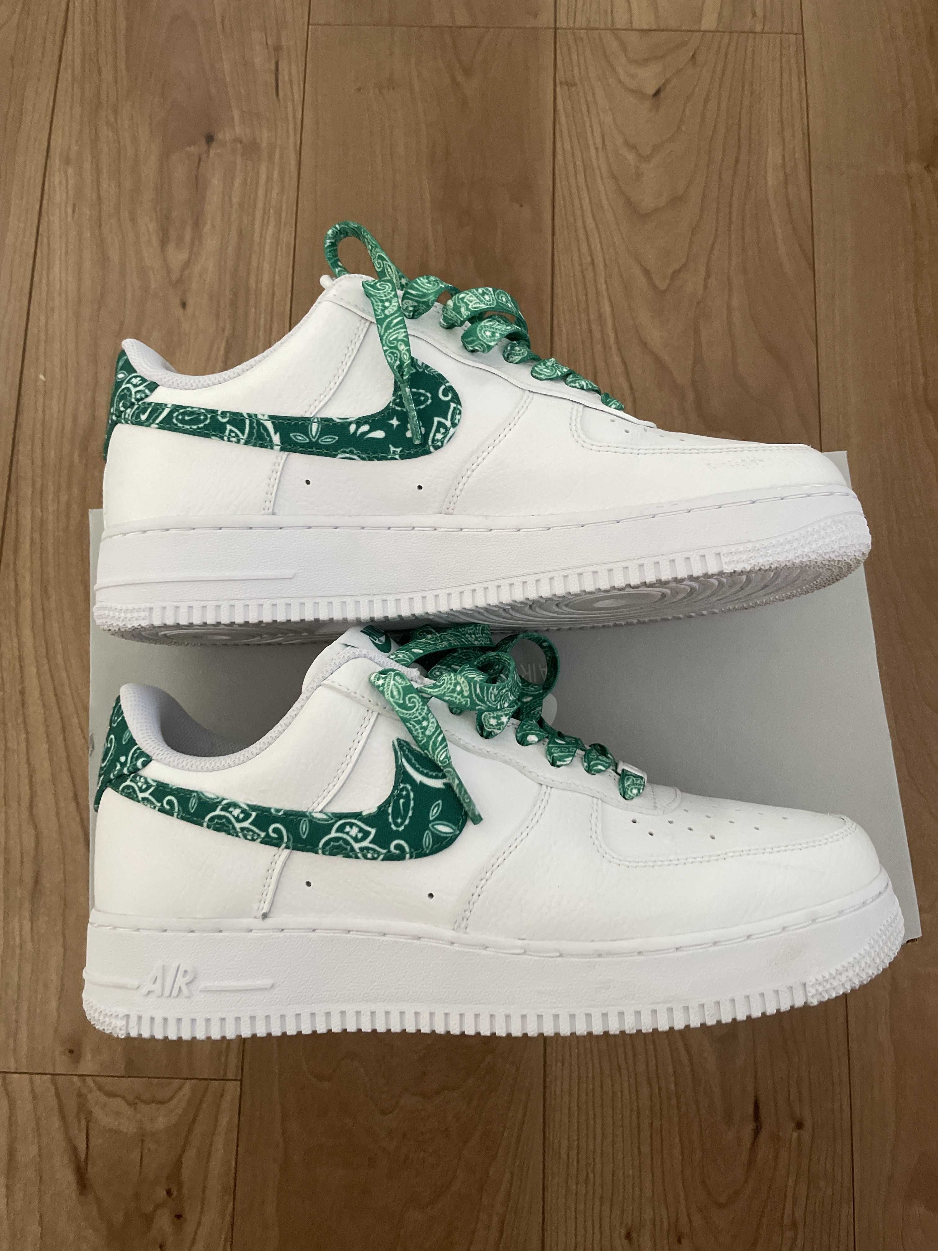 Nike Women's Air Force 1 Low '07 Essential "Green Paisley"