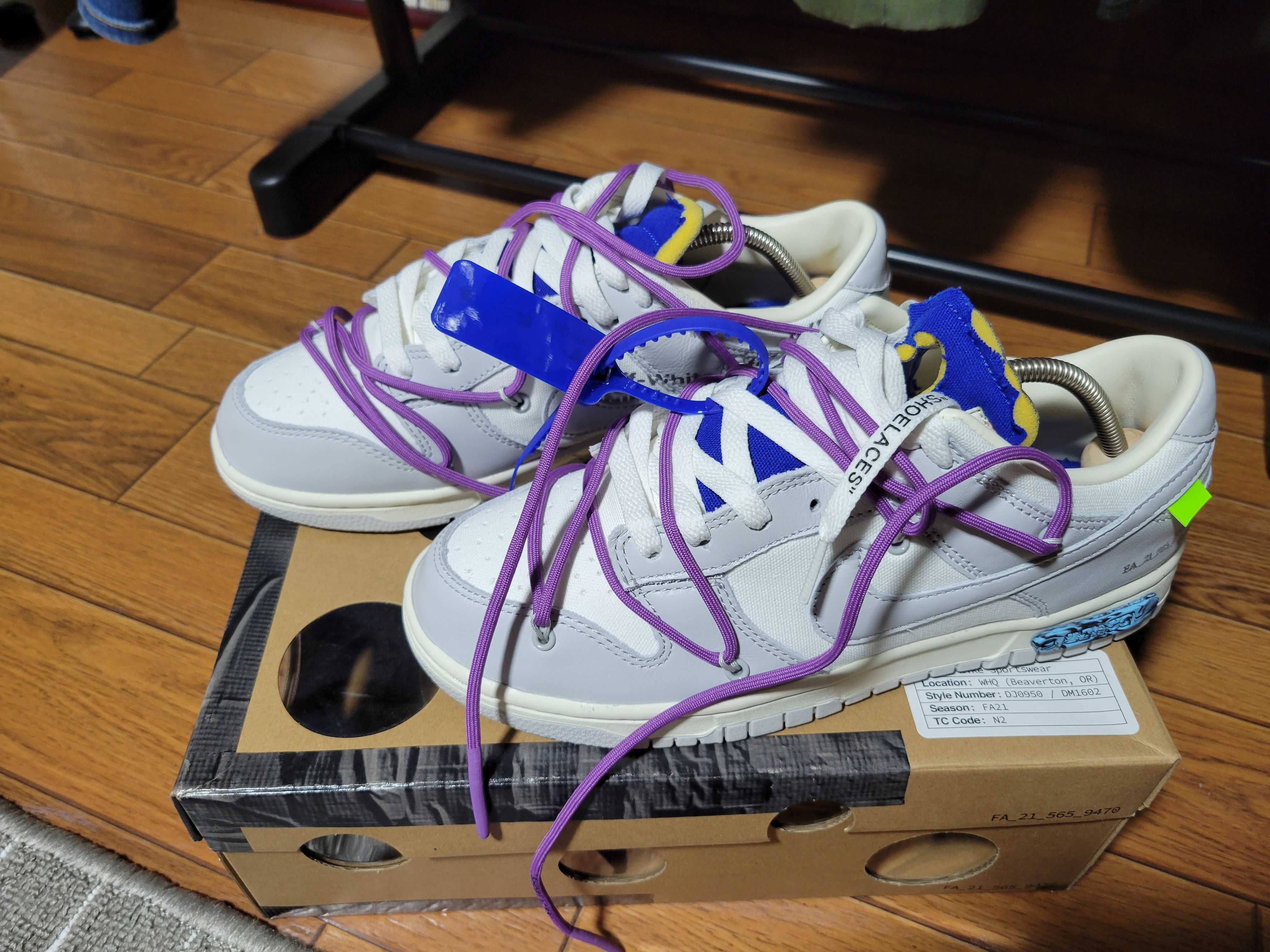 Off-White × Nike Dunk Low 1 of 50 "Lot.48"