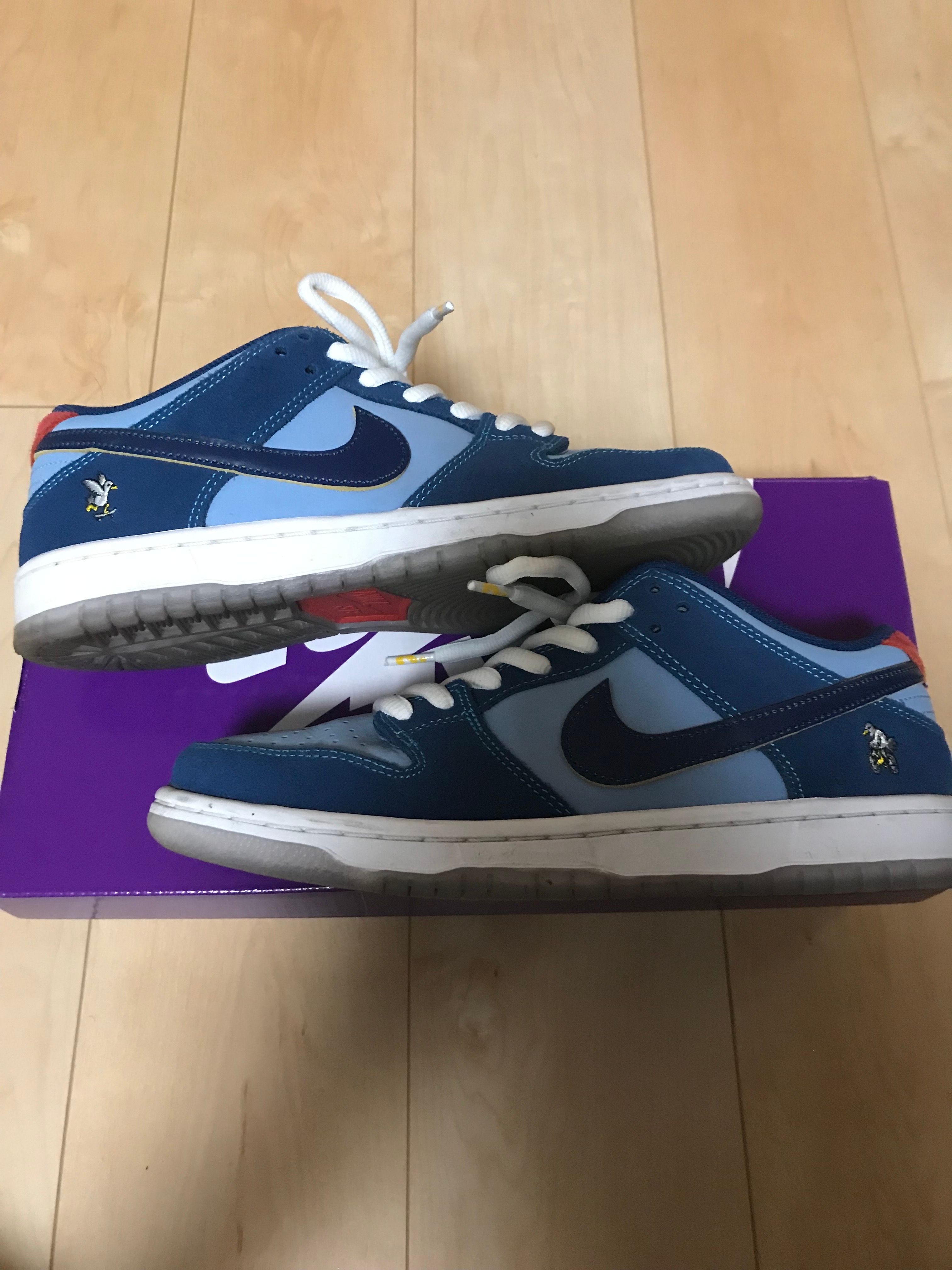 Why So Sad? × Nike SB Dunk Low "Coastal Blue/Speed Yellow-University Red"