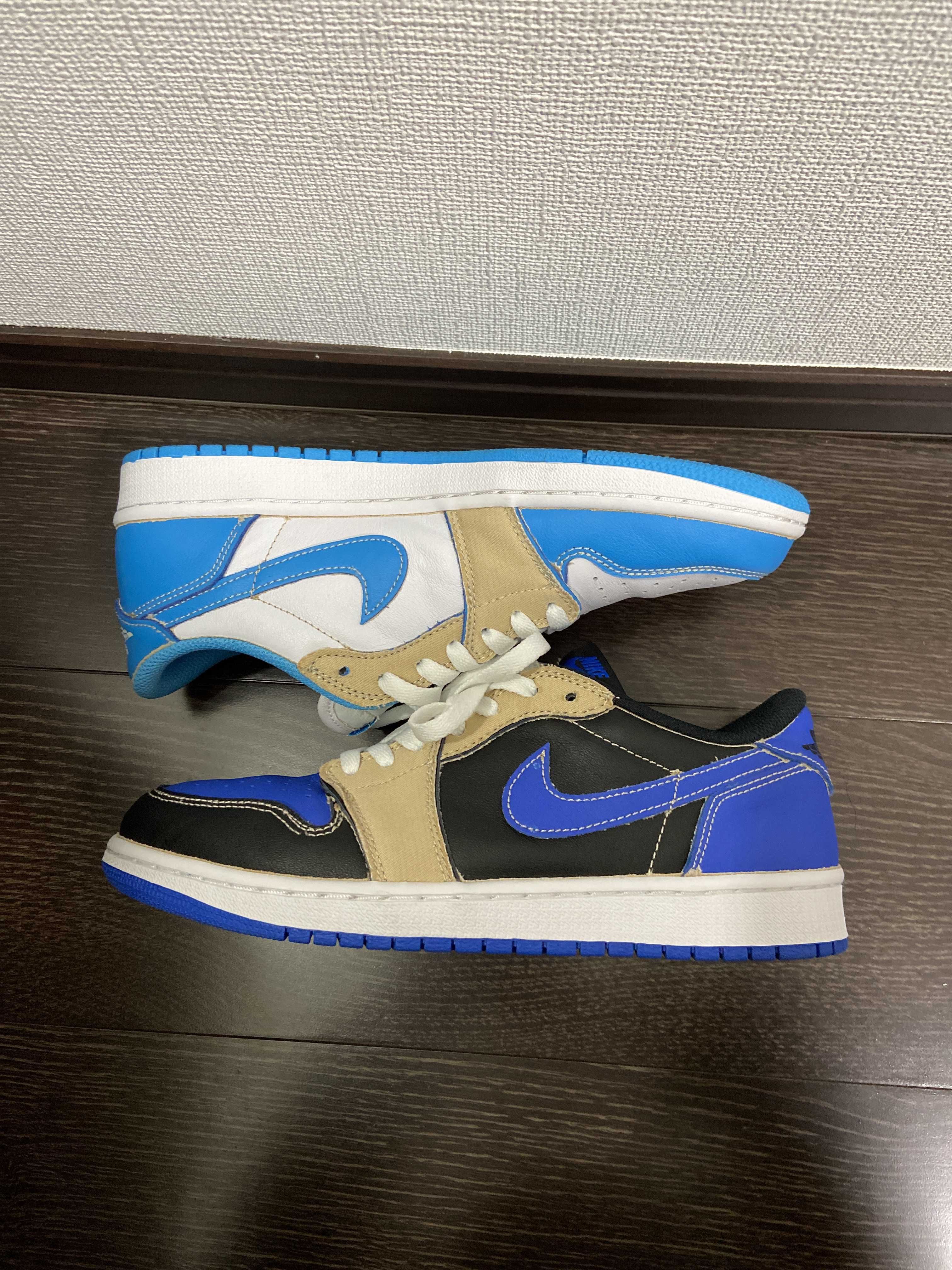 Nike SB Air Jordan 1 Low "Desert Ore/Royal Blue" 