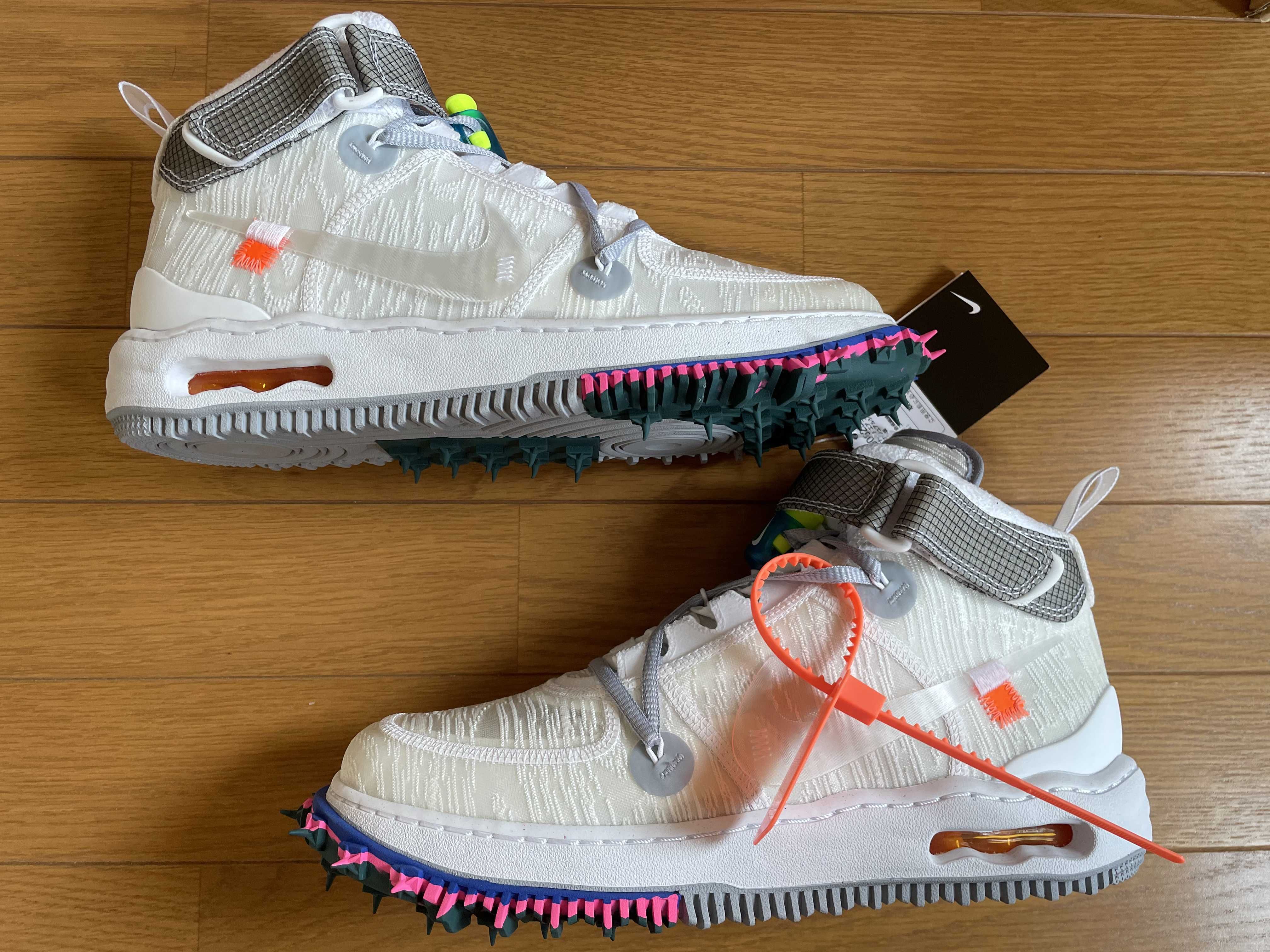 Off-White × Nike Air Force 1 Mid "White"